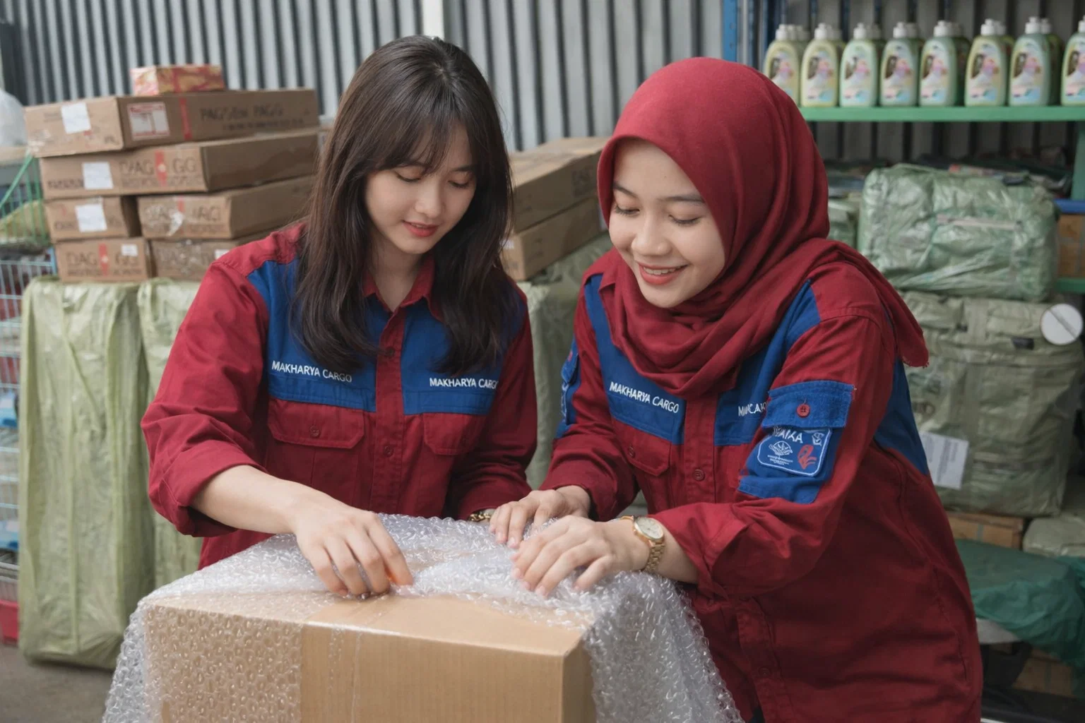 tarif cargo Surabaya Lombok per kg dengan sistem volumetrik