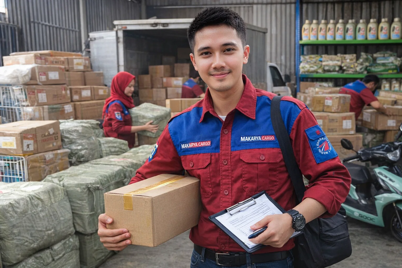 Tracking pengiriman laut Surabaya Kendari melalui sistem ekspedisi