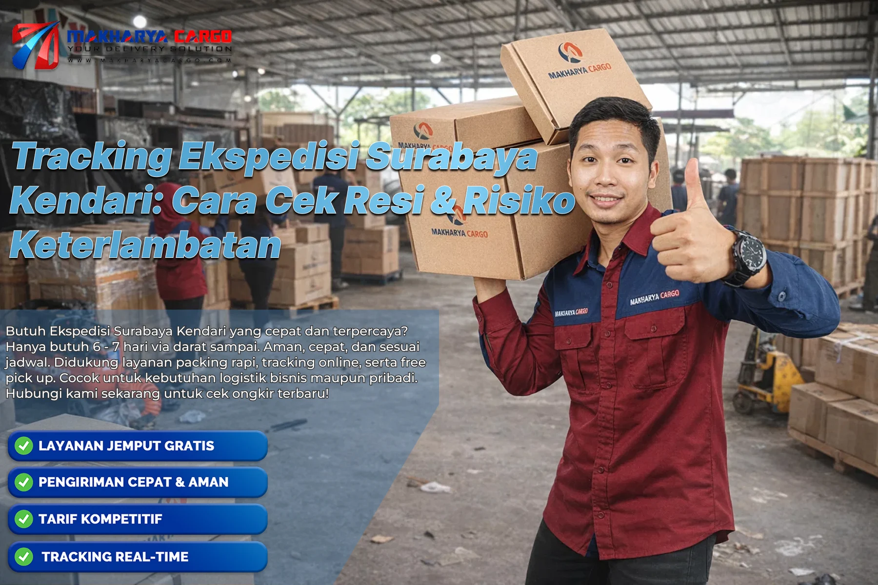 Tracking ekspedisi Surabaya Kendari melalui sistem pelacakan online