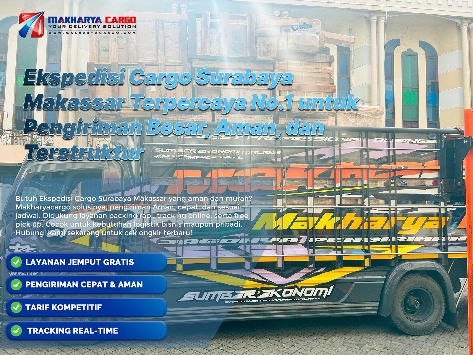 ekspedisi cargo surabaya makassar