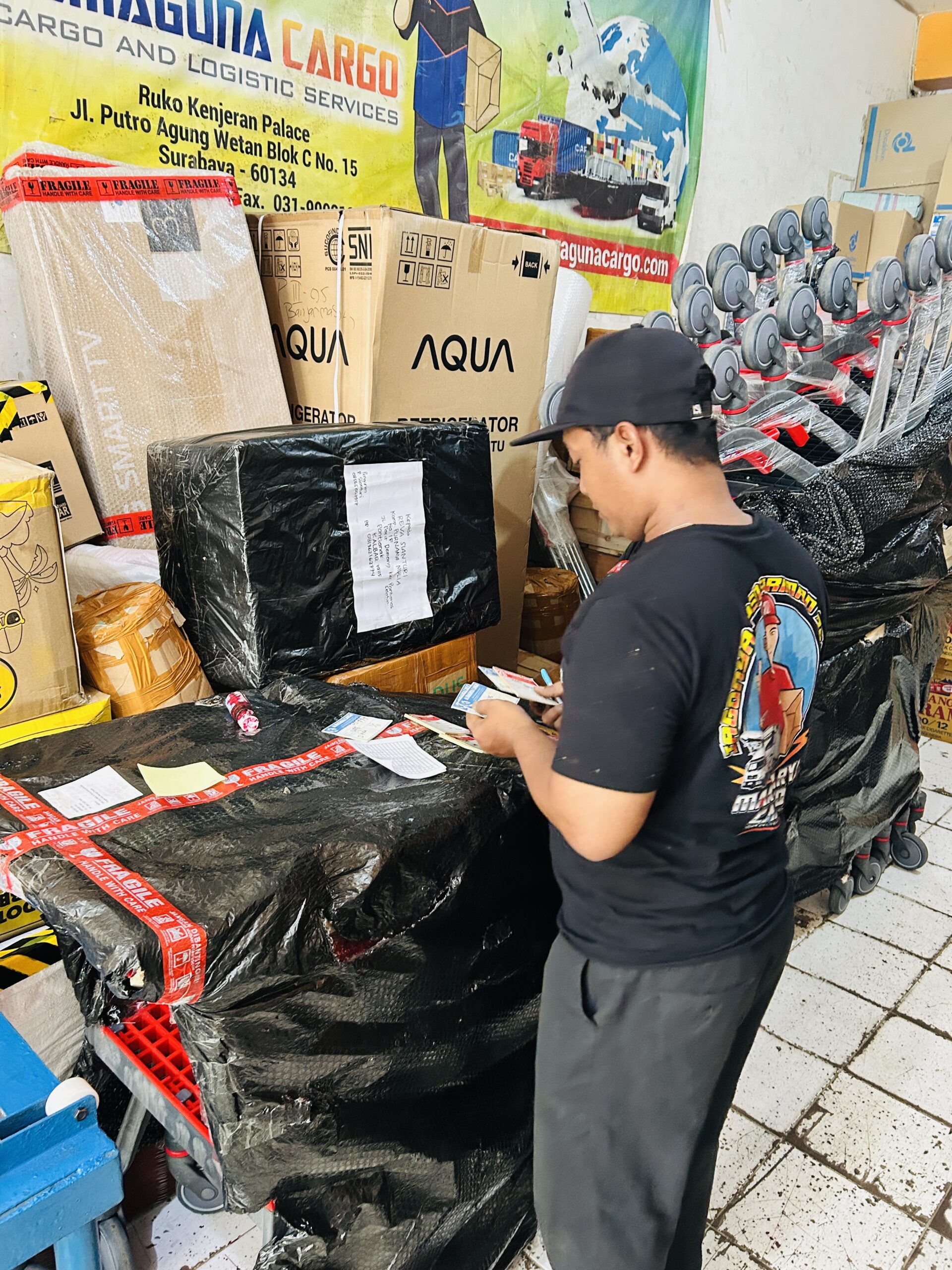 Jasa Kirim Barang Besar Surabaya Makassar