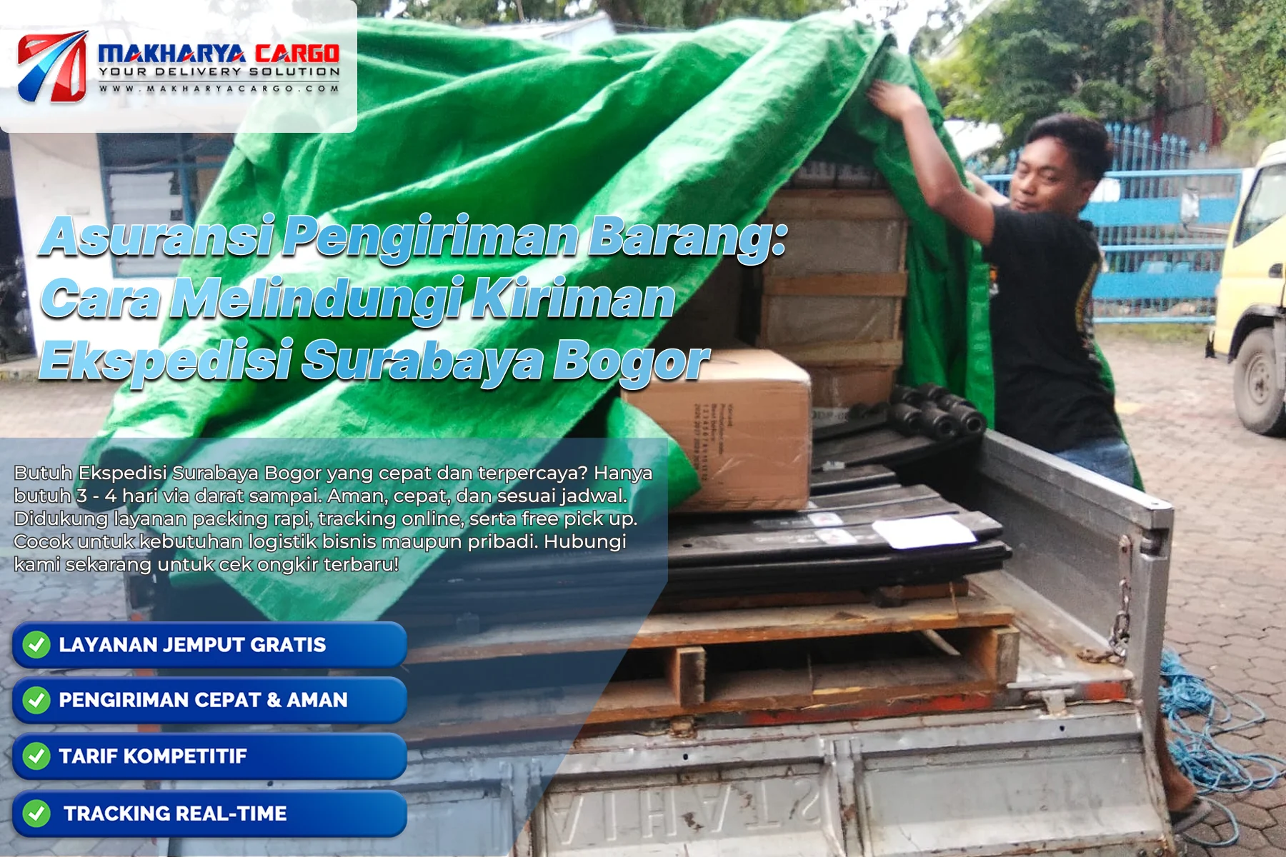 Asuransi Pengiriman Barang untuk perlindungan kiriman cargo
