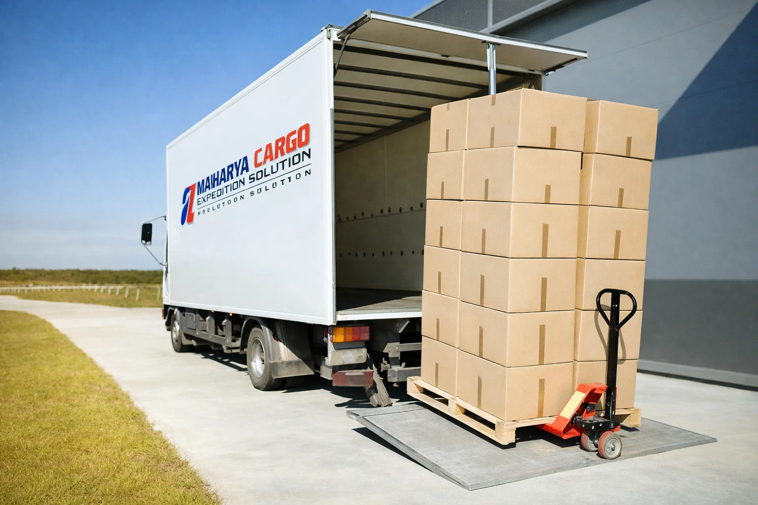 cargo darat Surabaya Bangkalan untuk pengiriman barang besar dan barang proyek