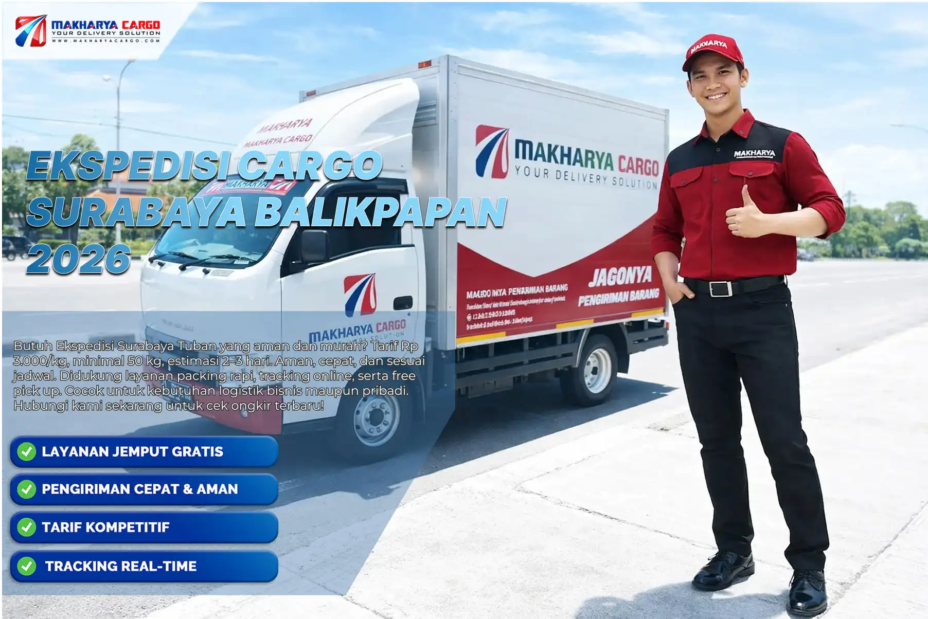 ekspedisi cargo surabaya balikpapan via container laut