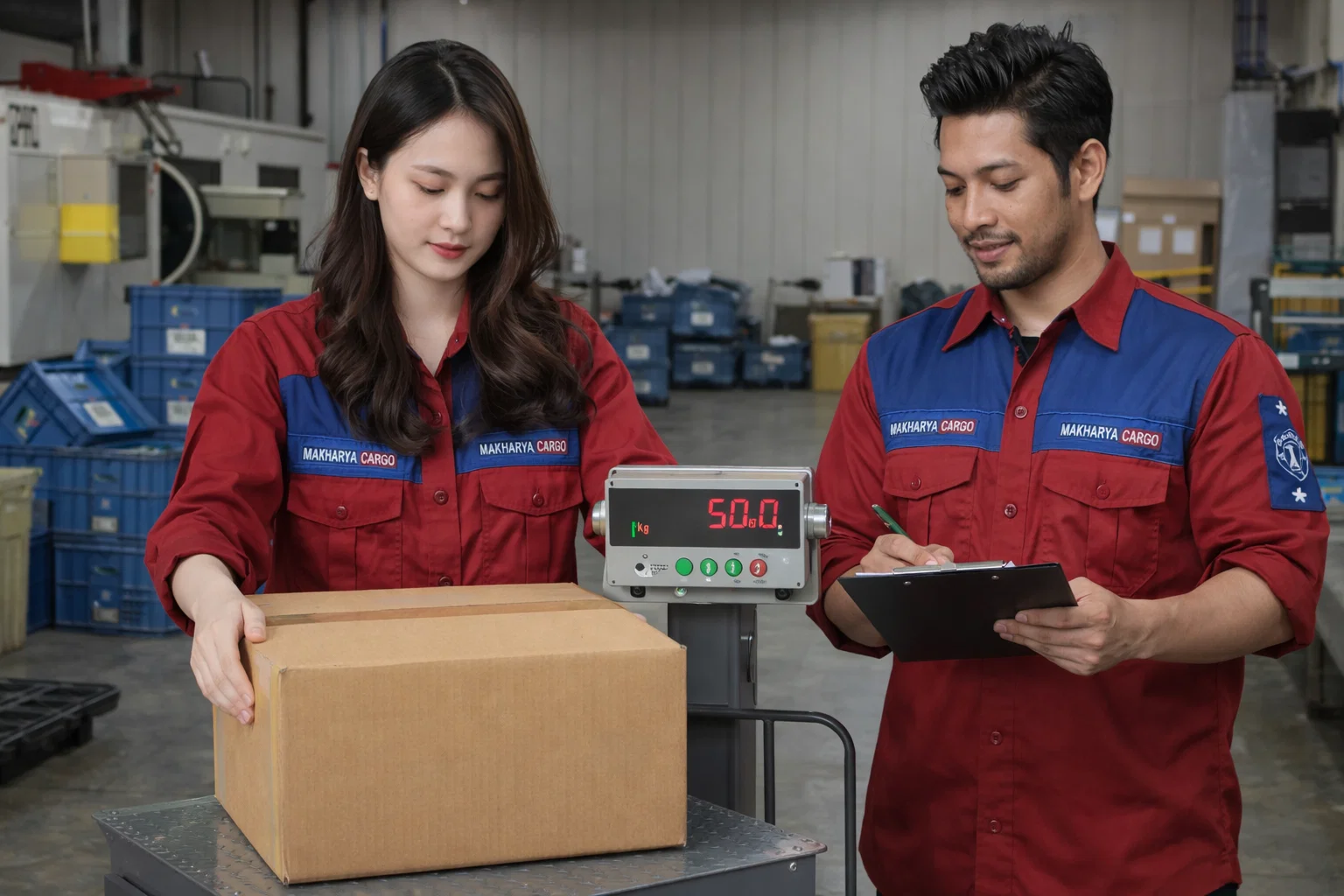 Layanan ekspedisi motor Surabaya Palu di area pelabuhan