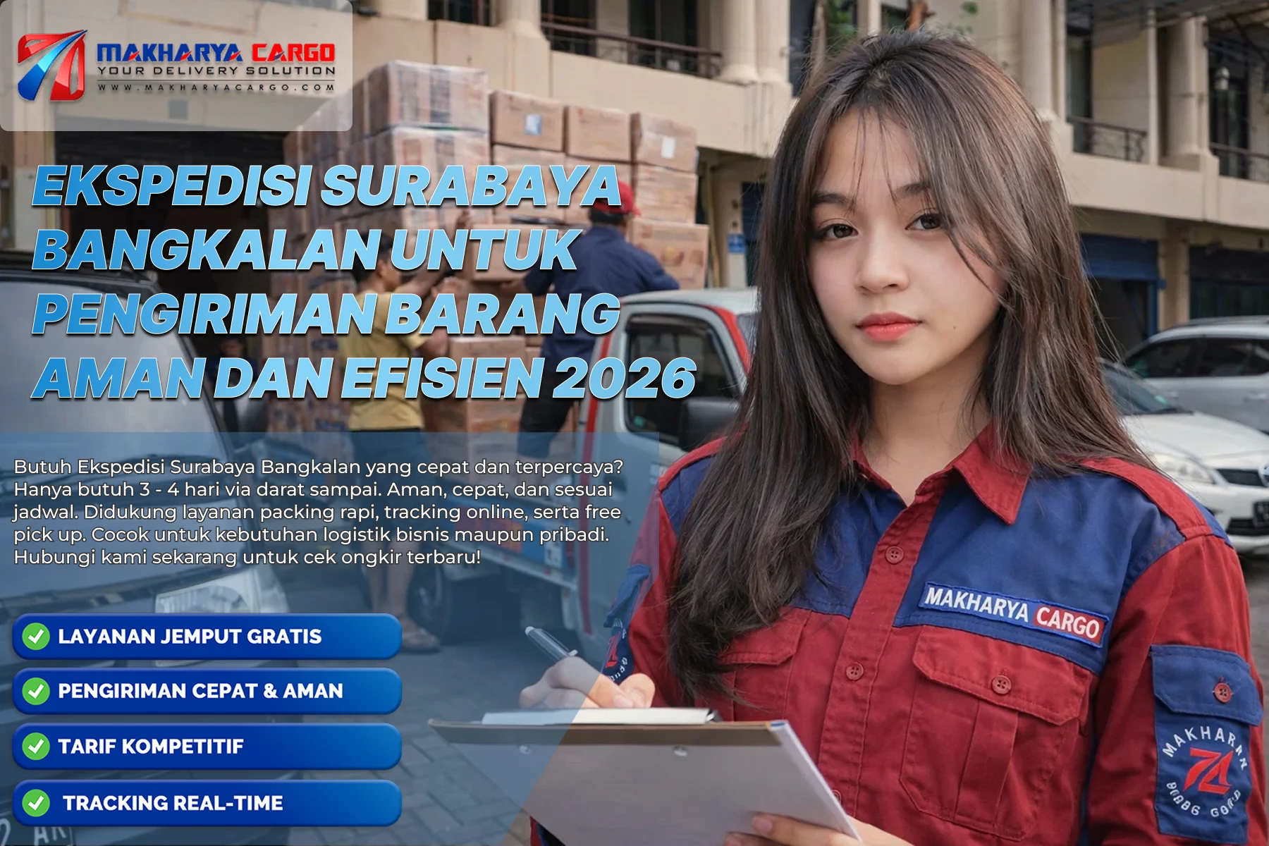 layanan ekspedisi Surabaya Bangkalan untuk pengiriman barang