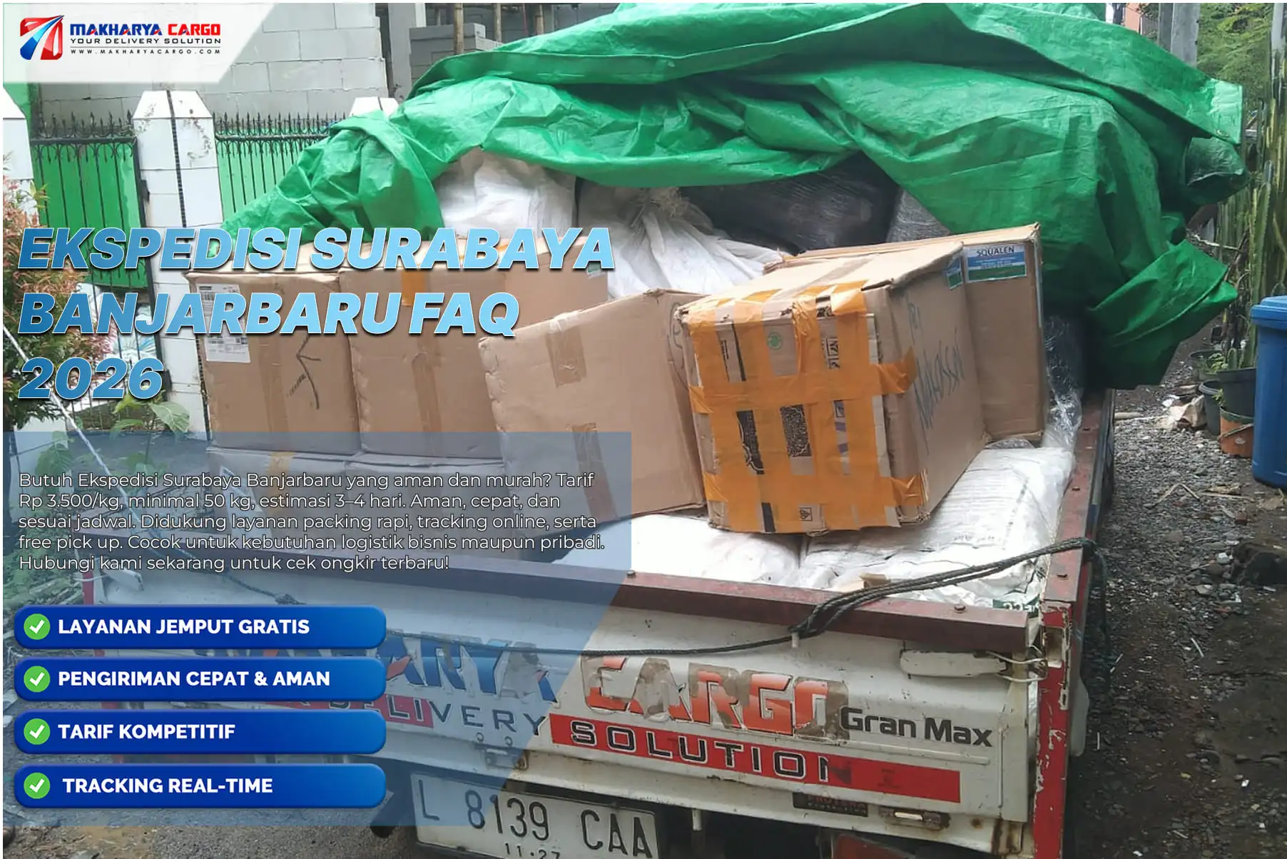 ekspedisi surabaya banjarbaru faq berisi informasi tarif dan sistem pengiriman