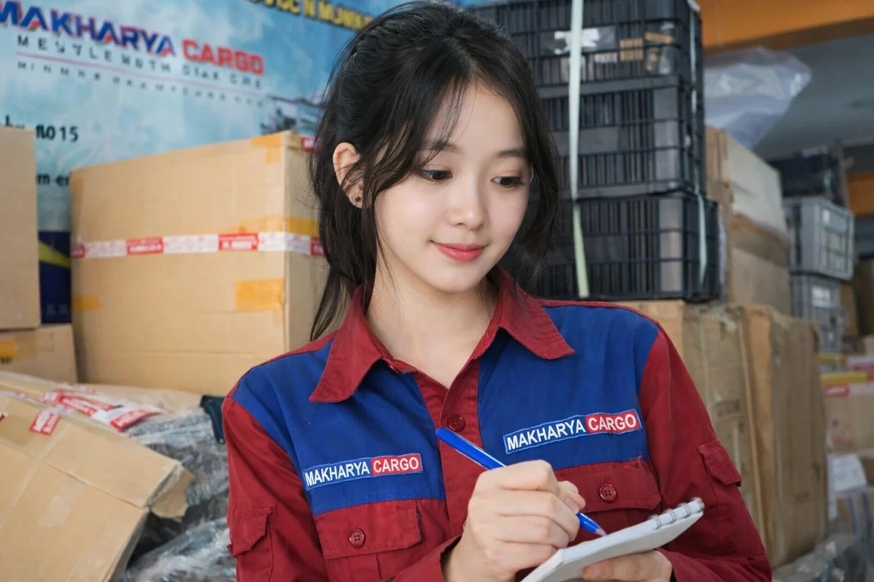 Ilustrasi estimasi pengiriman Surabaya Bangkalan dalam sistem distribusi logistik dan cargo.