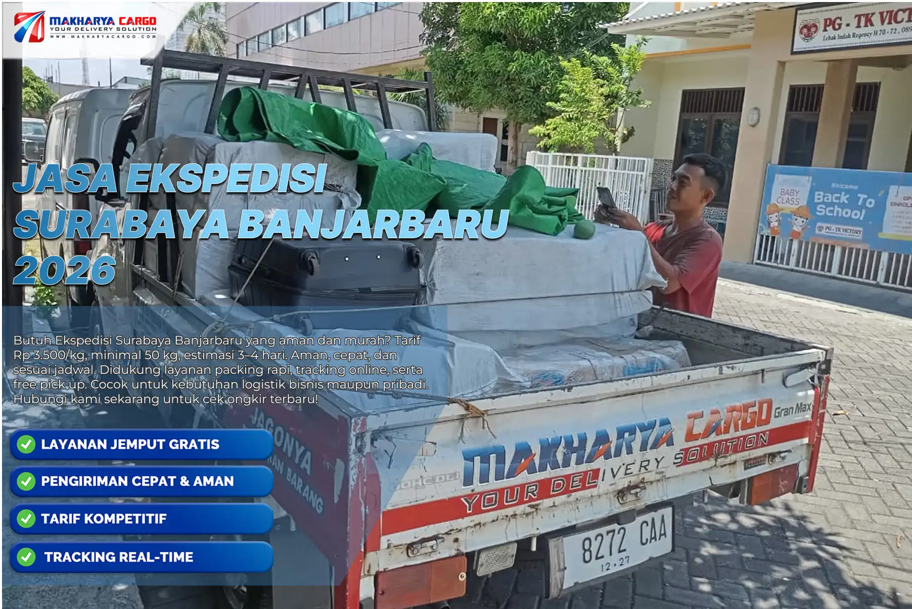 jasa ekspedisi surabaya banjarbaru dengan layanan pengiriman aman dan efisien