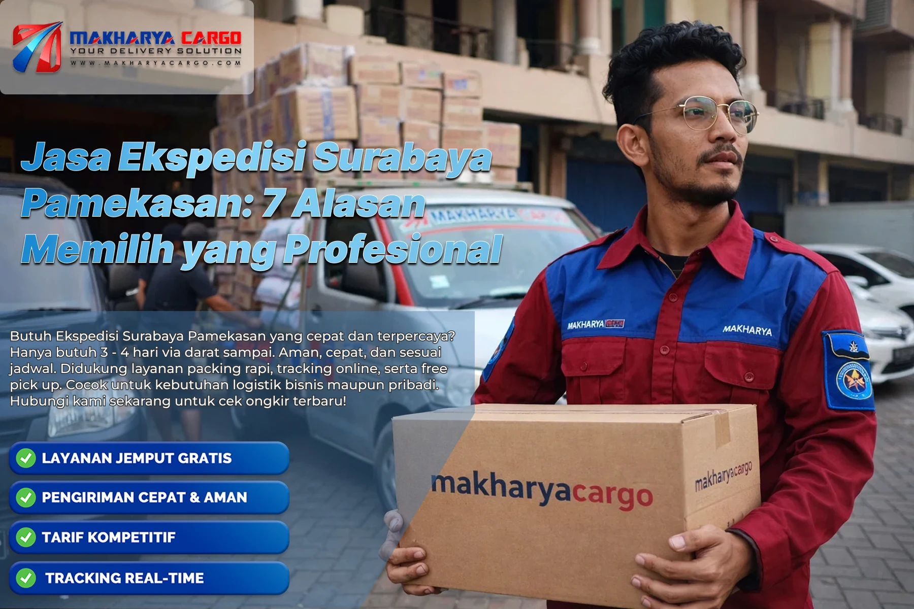 jasa ekspedisi Surabaya Pamekasan dengan sistem pengiriman profesional