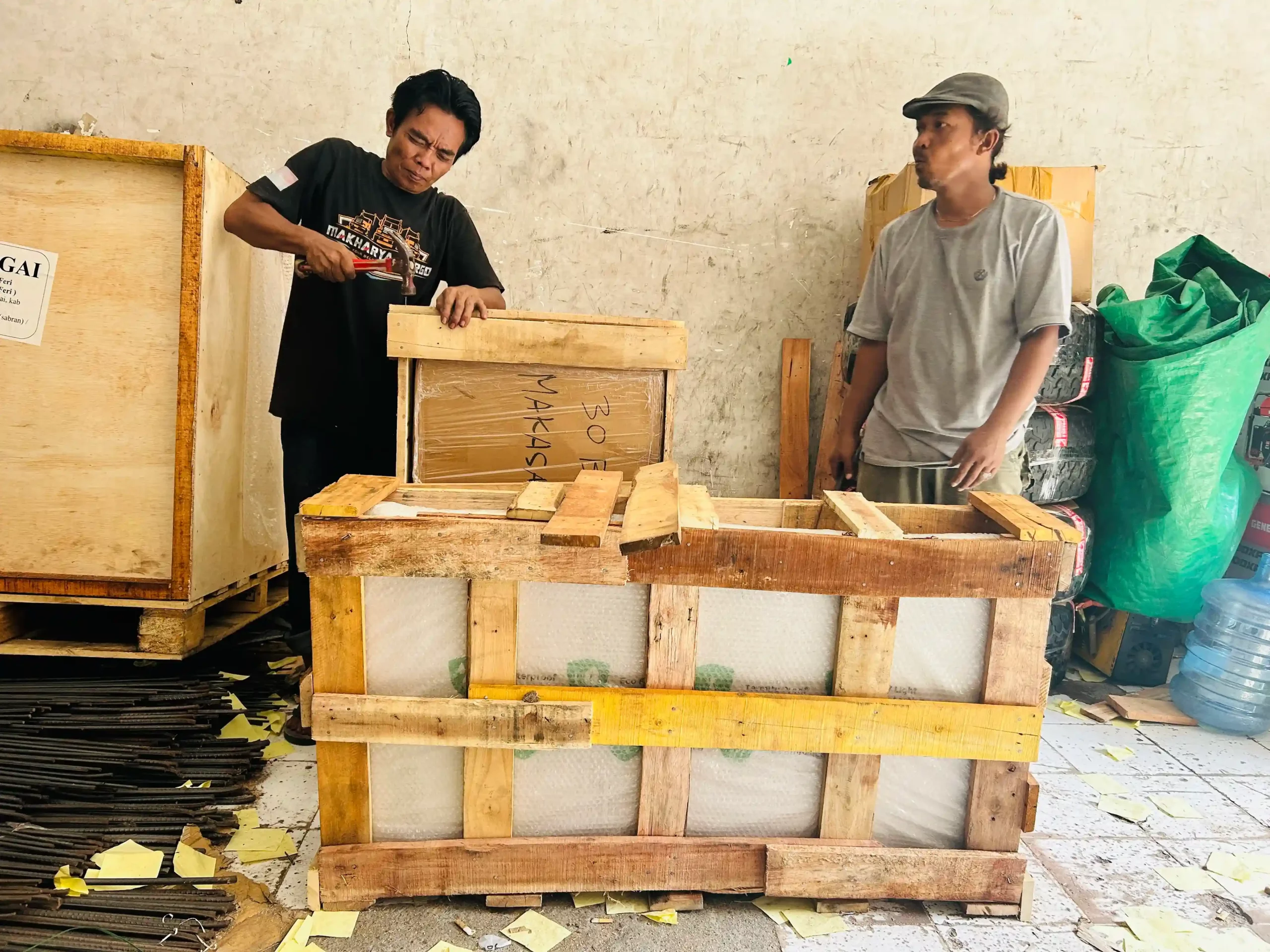 packing cargo Surabaya Bogor untuk pengiriman barang kiriman