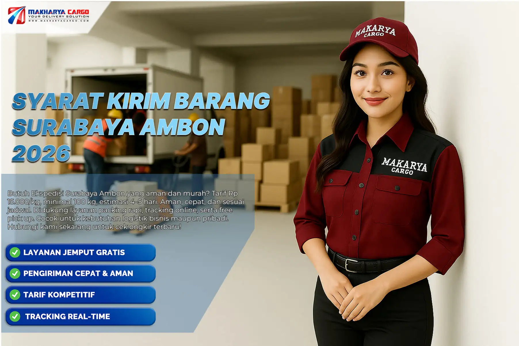 syarat kirim barang surabaya ambon di gudang ekspedisi 
