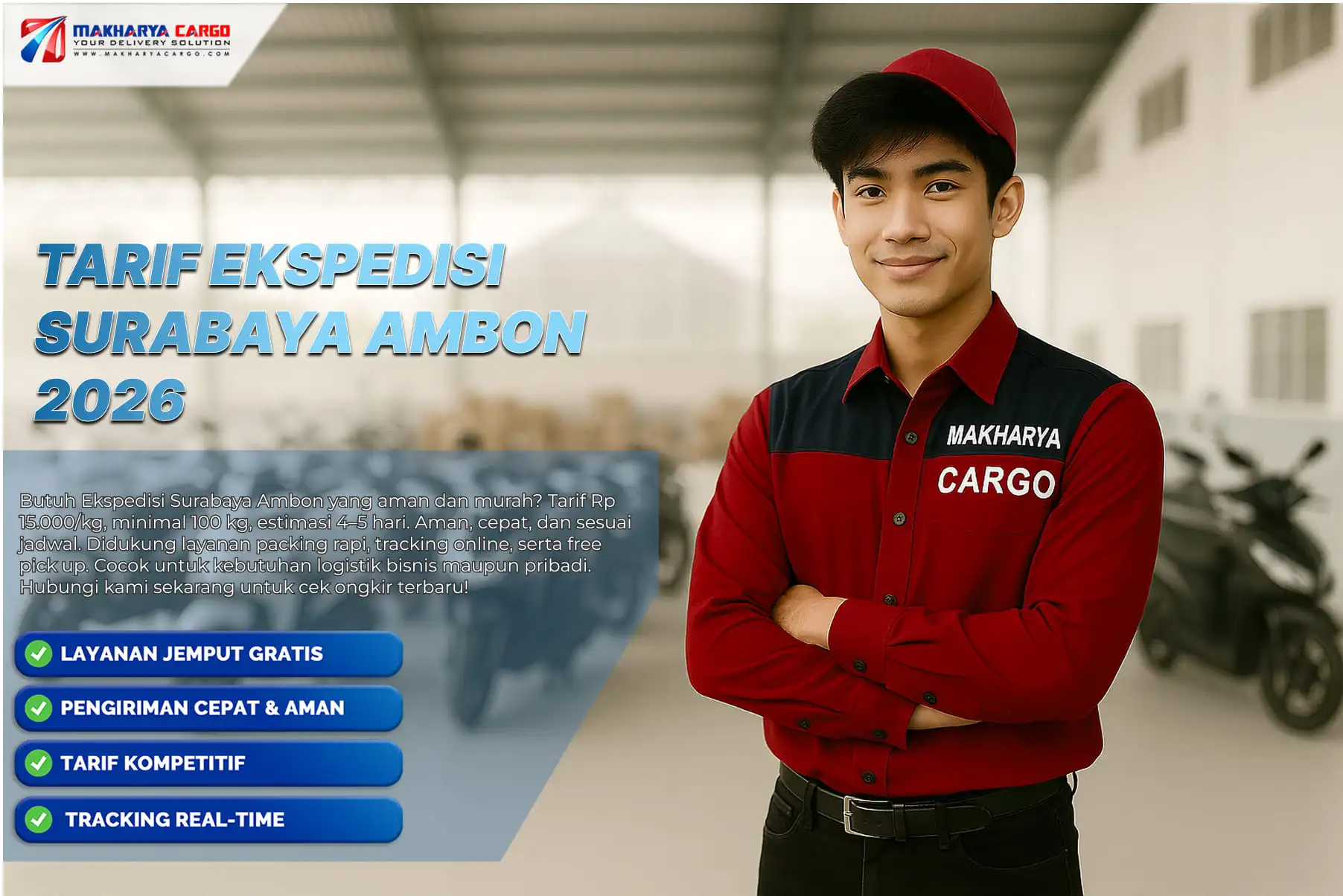 tarif ekspedisi surabaya ambon jalur laut