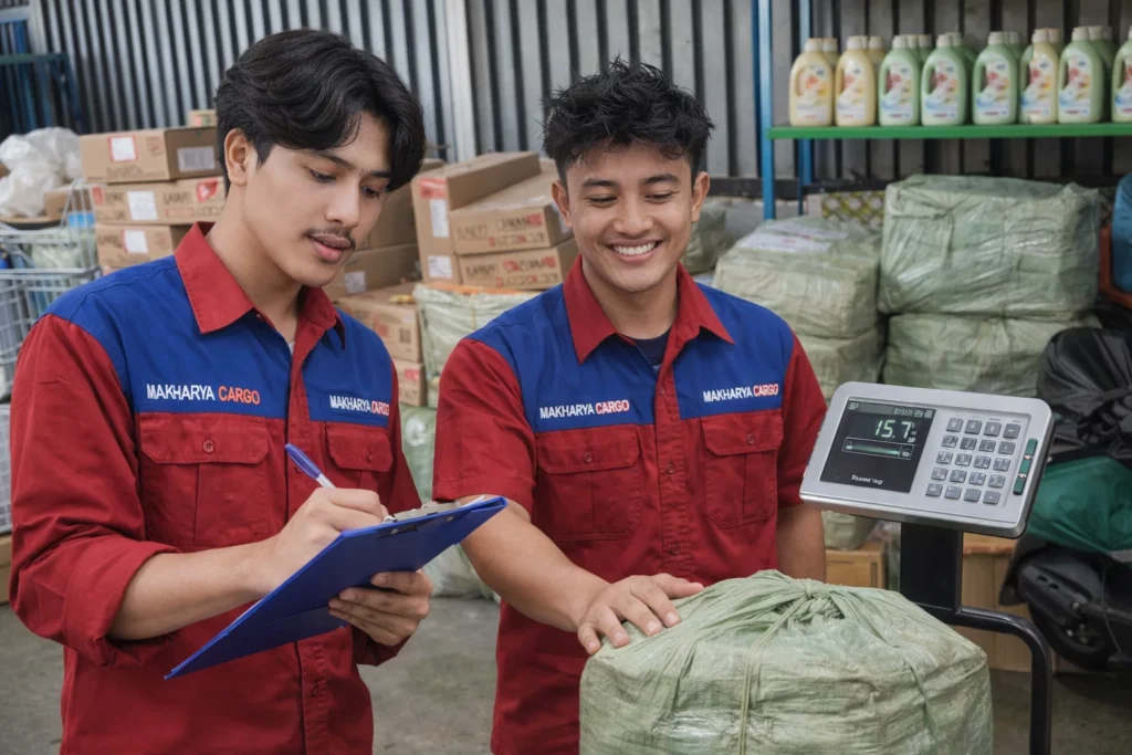 Tarif kirim barang Surabaya makassar