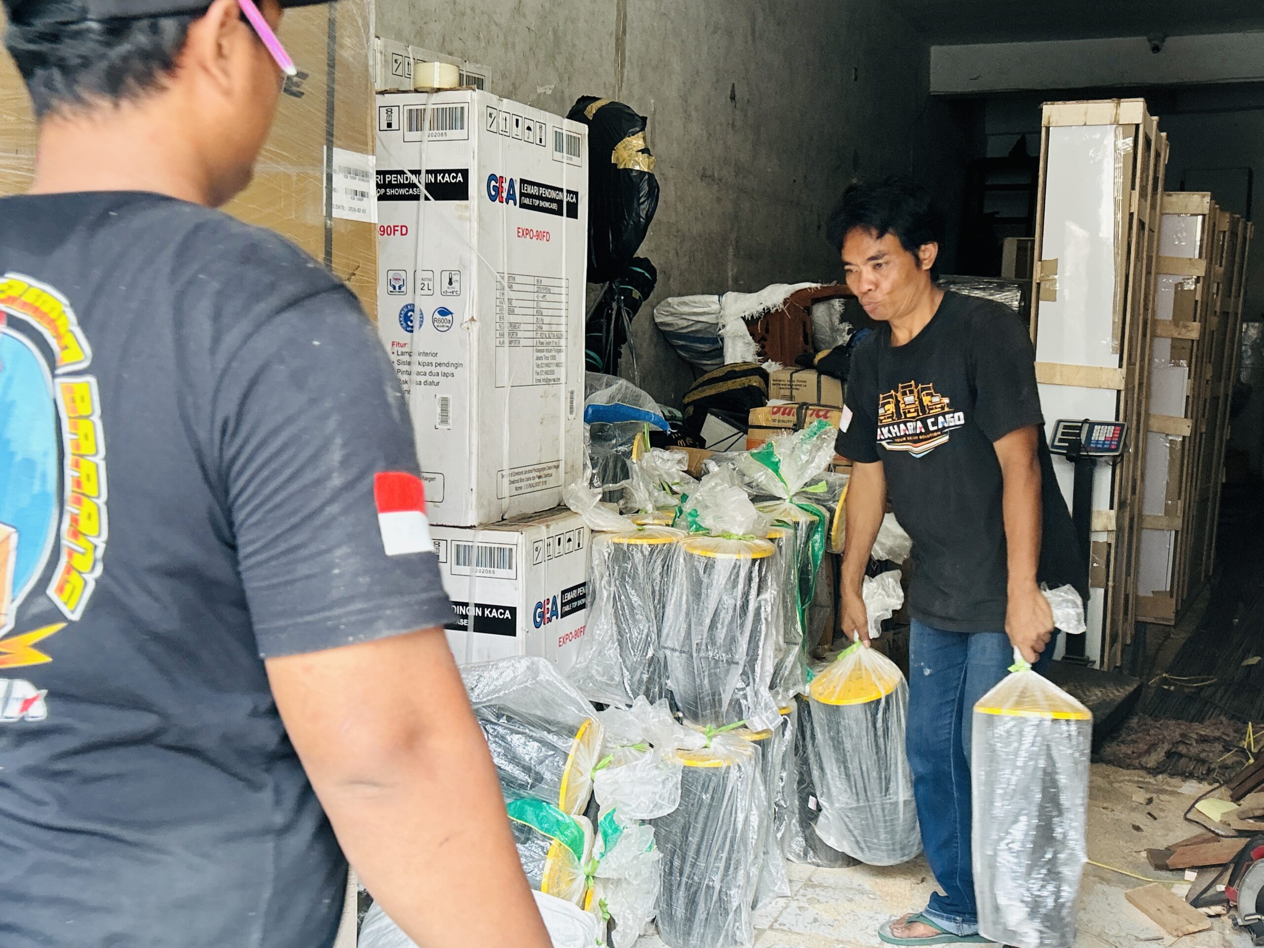 Contoh Biaya Kirim Mesin ke Kendari