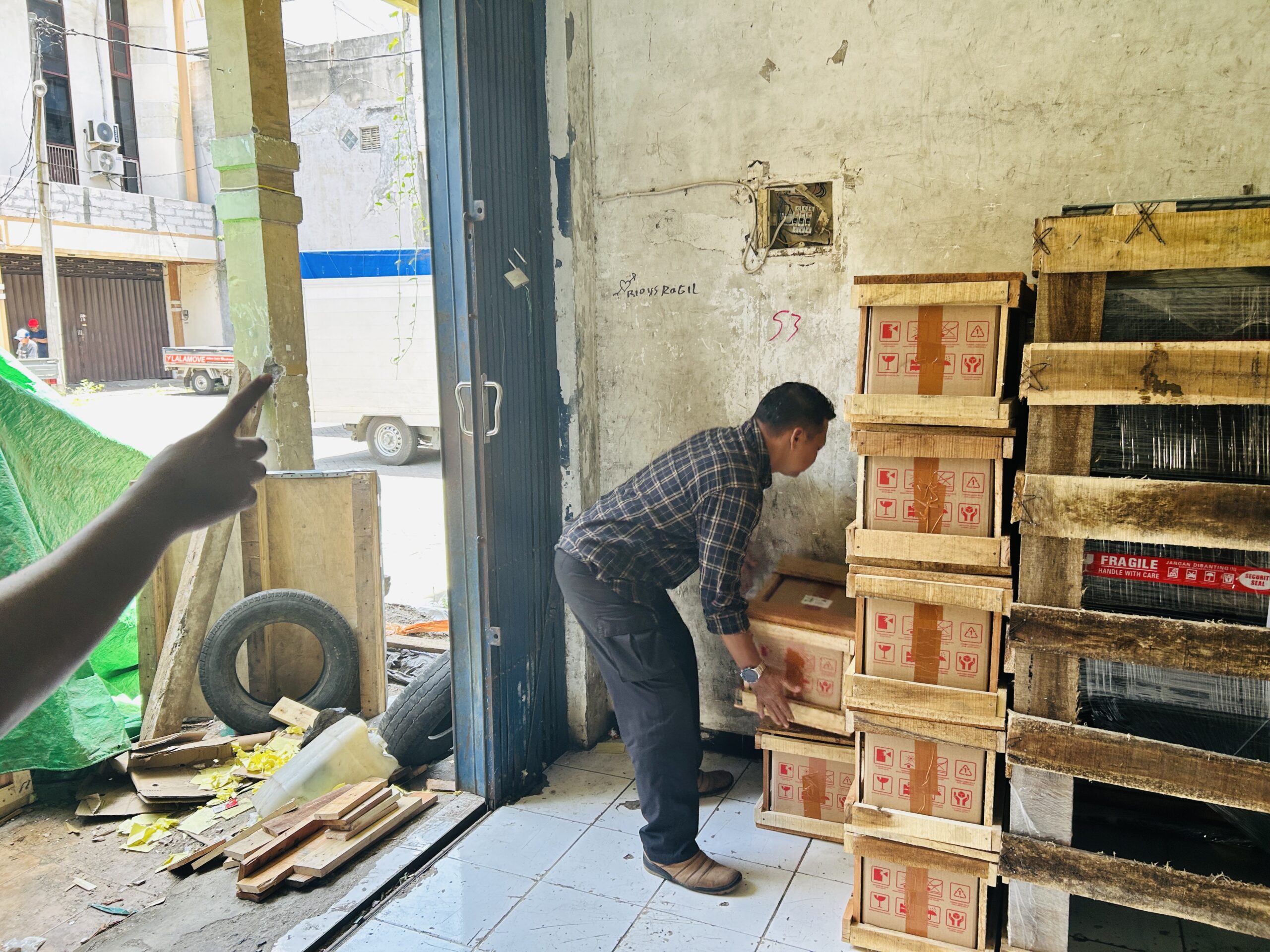 panduan kirim alat berat ke palu