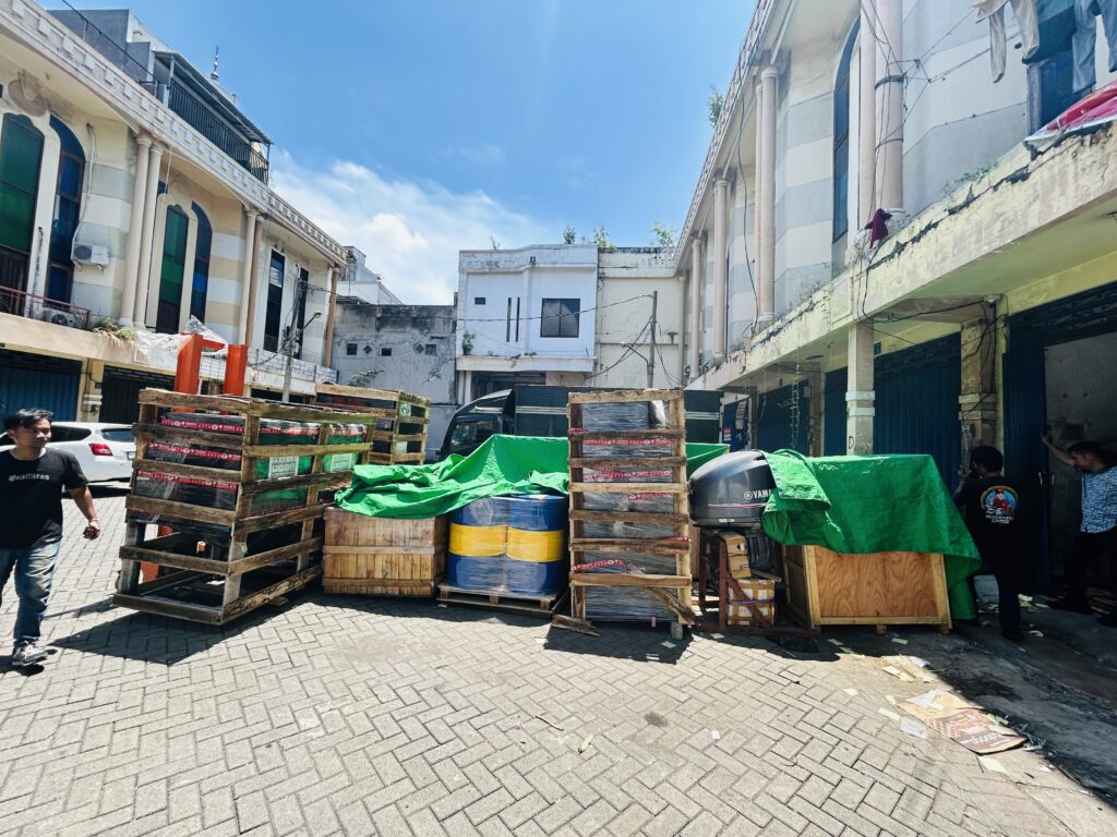 Pengiriman Barang Proyek ke Manado