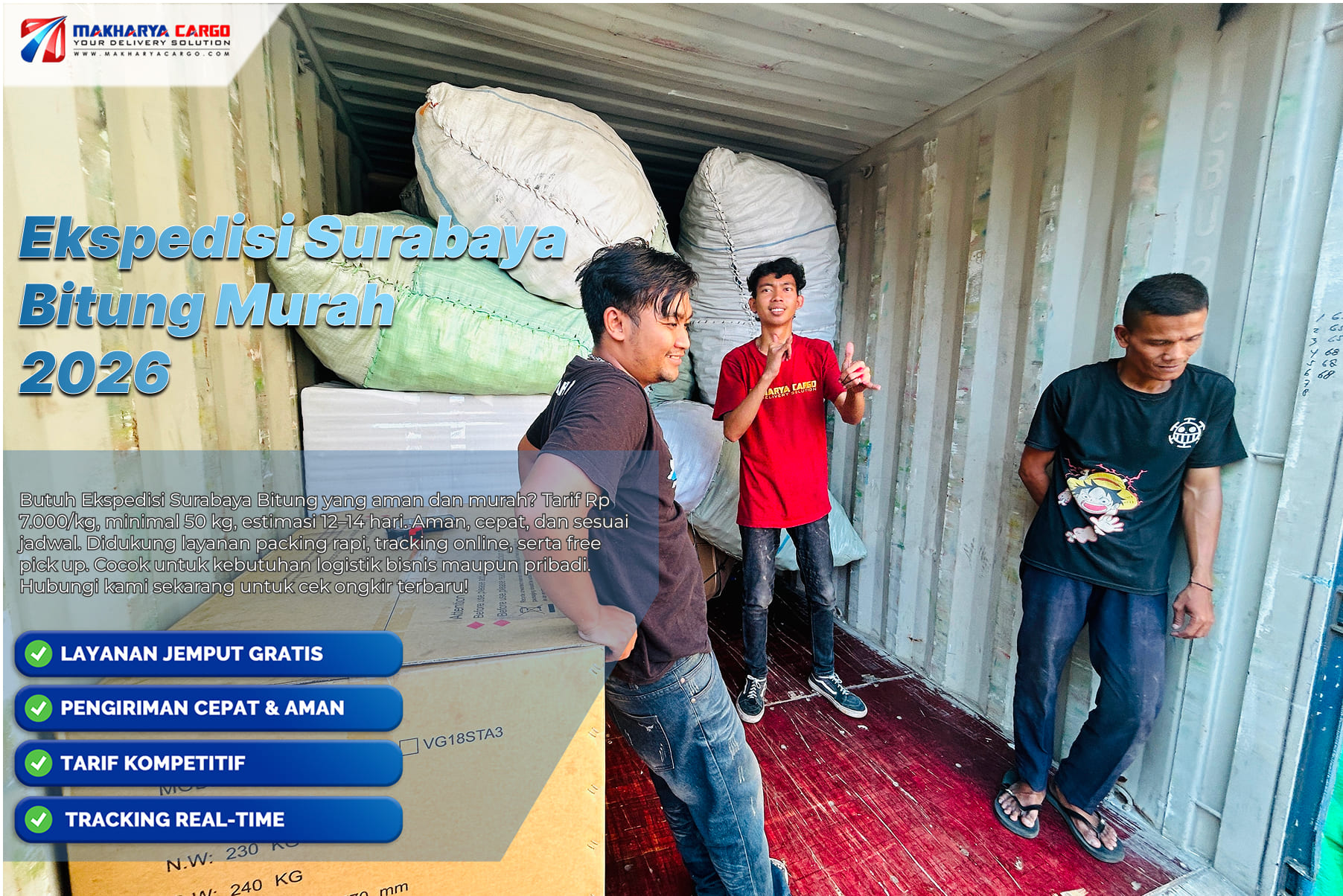 Ekspedisi Surabaya Bitung Murah