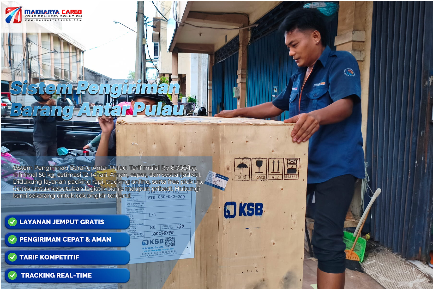 Sistem Pengiriman Barang Antar Pulau