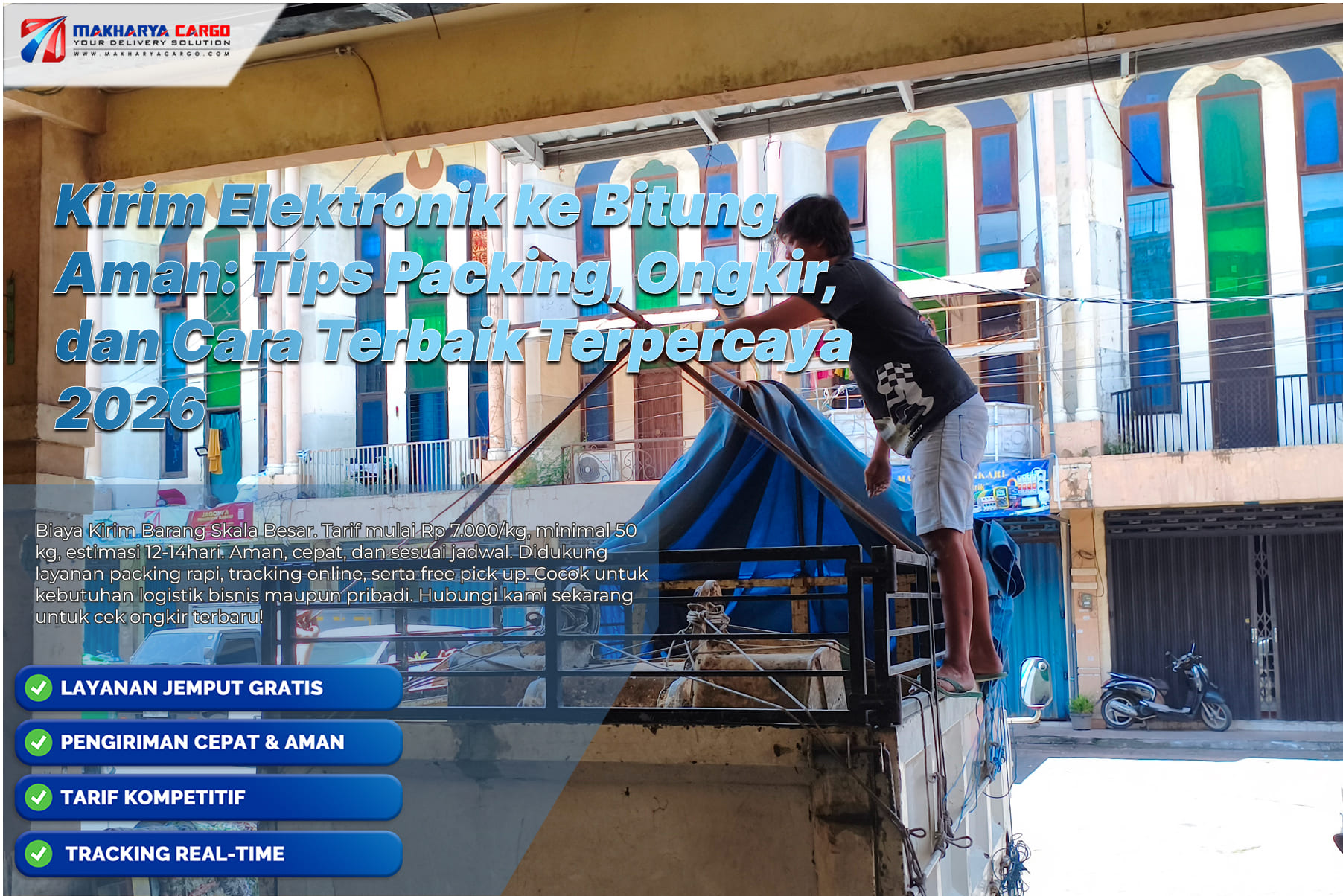 Kirim Elektronik ke Bitung Aman