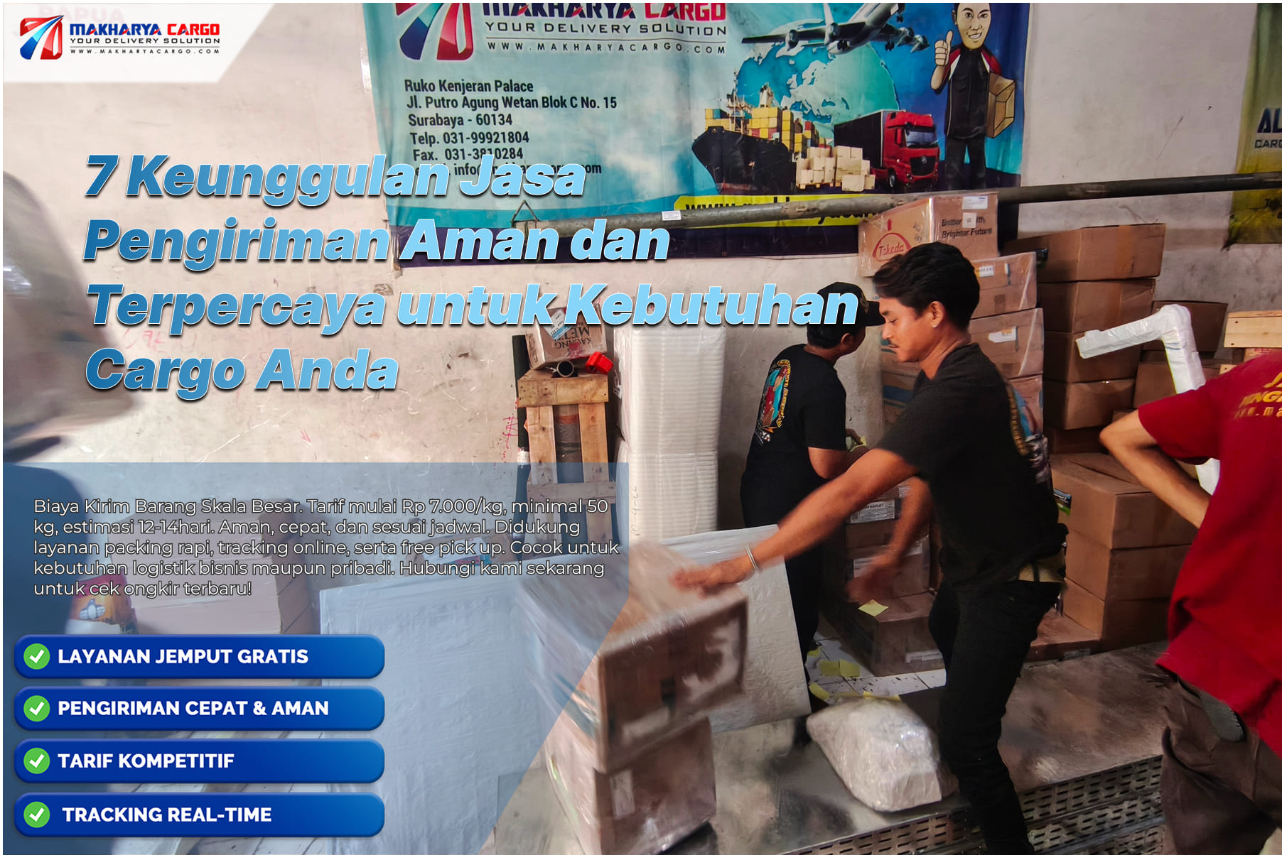 Jasa Pengiriman Aman dan Terpercaya