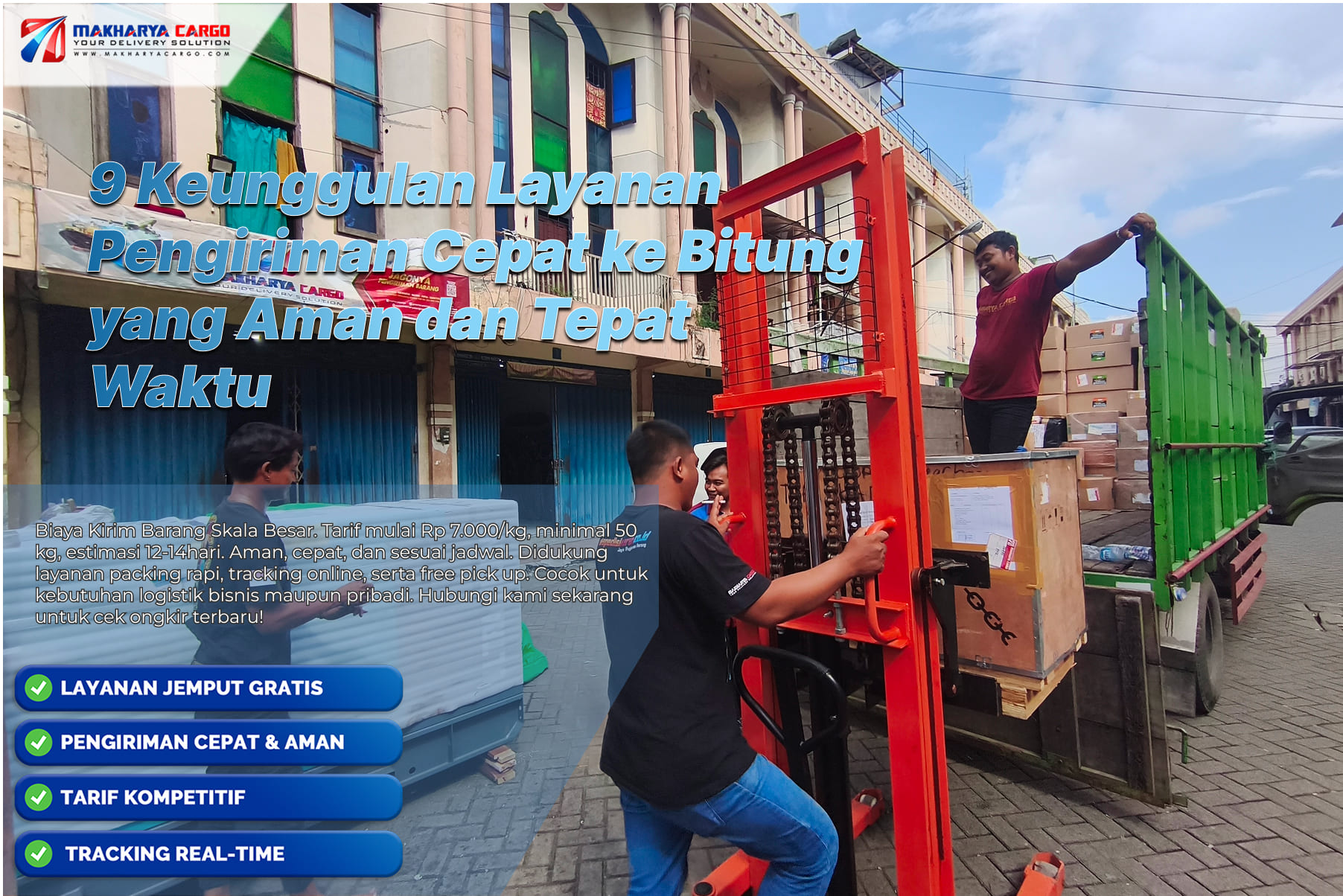 Layanan Pengiriman Cepat ke Bitung