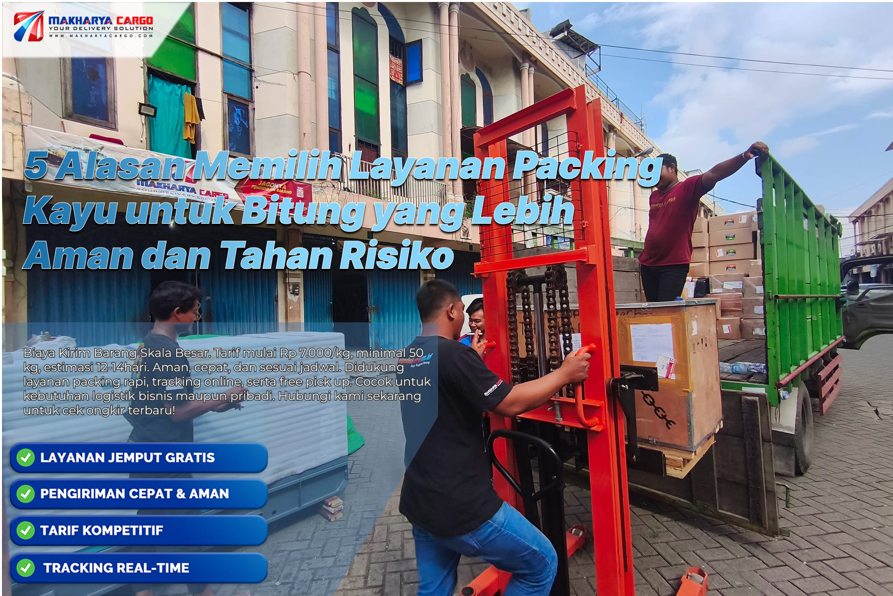 Layanan Packing Kayu untuk Bitung