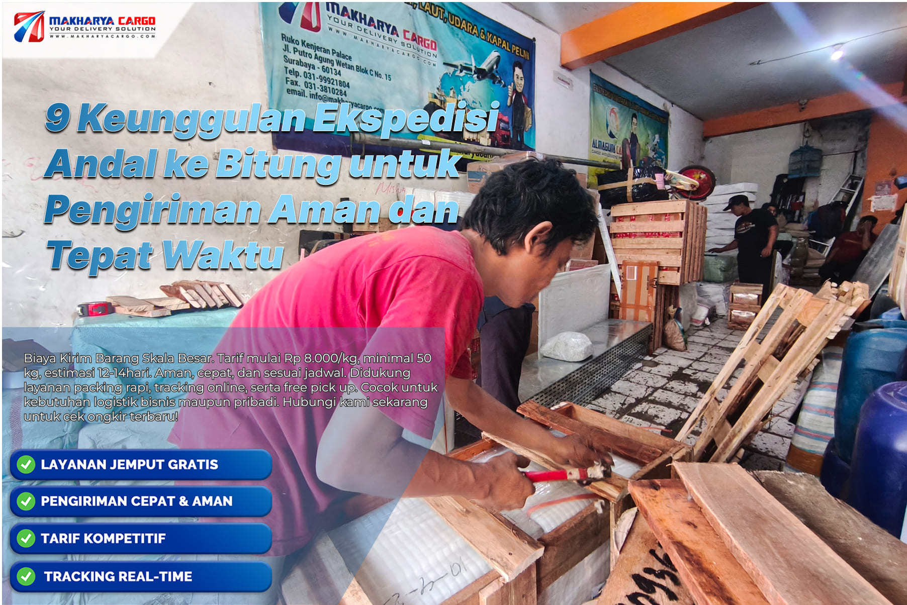 Ekspedisi Andal ke Bitung