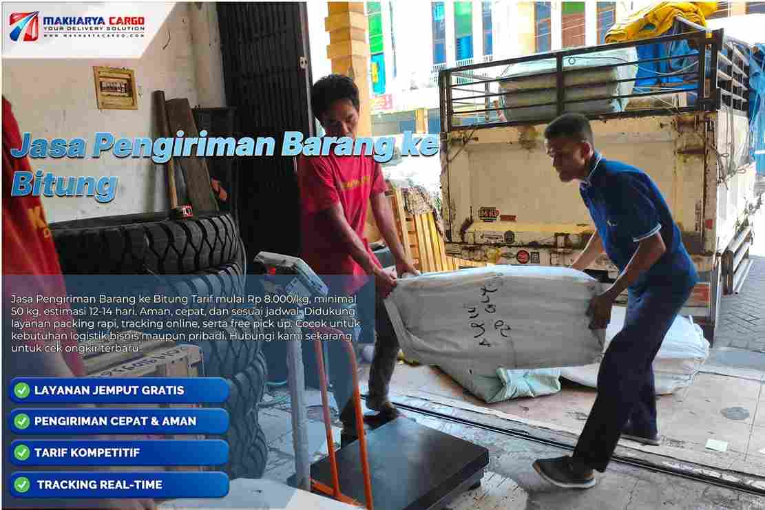 Jasa Pengiriman Barang ke Bitung