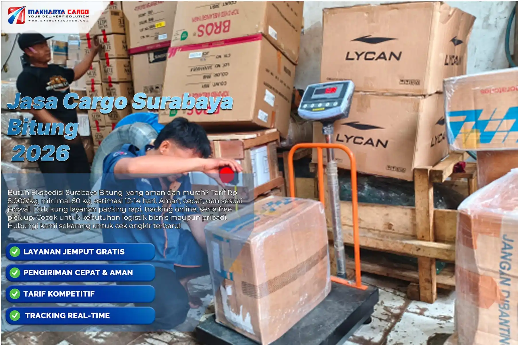Jasa Cargo Surabaya Bitung
