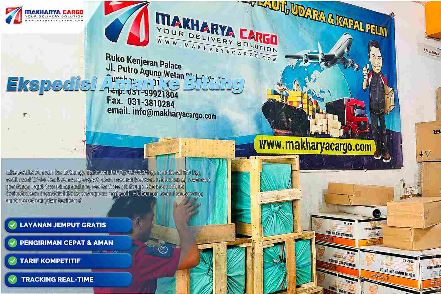 Ekspedisi Aman ke Bitung