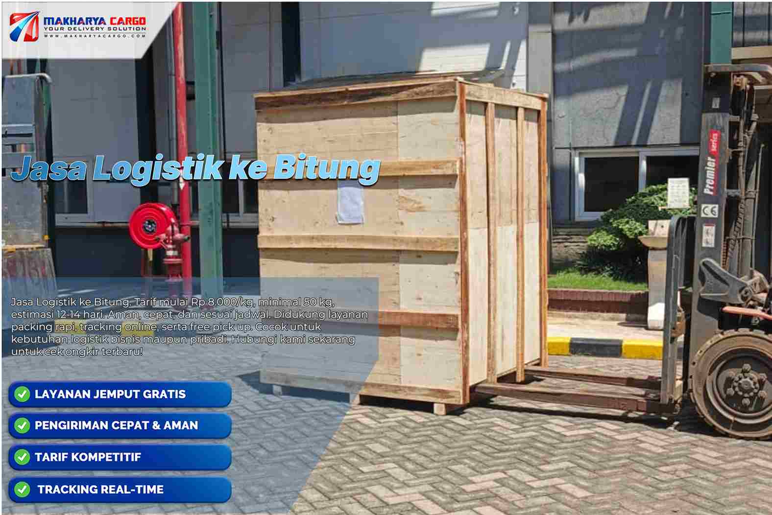 Jasa Logistik ke Bitung