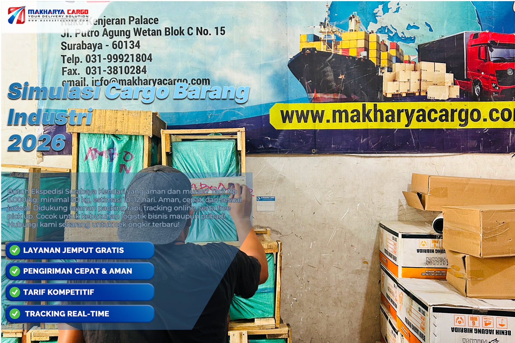Simulasi Cargo Barang Industri