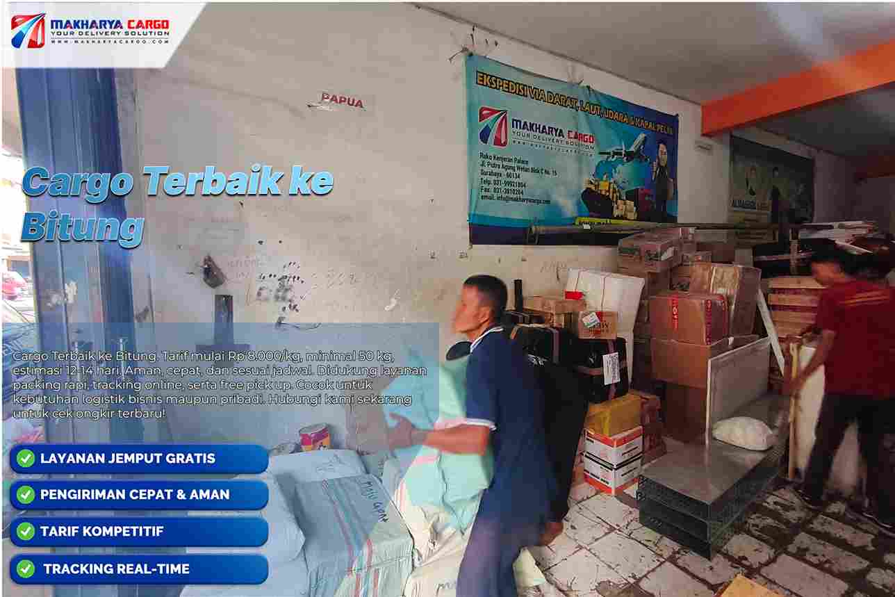 Cargo Terbaik ke Bitung