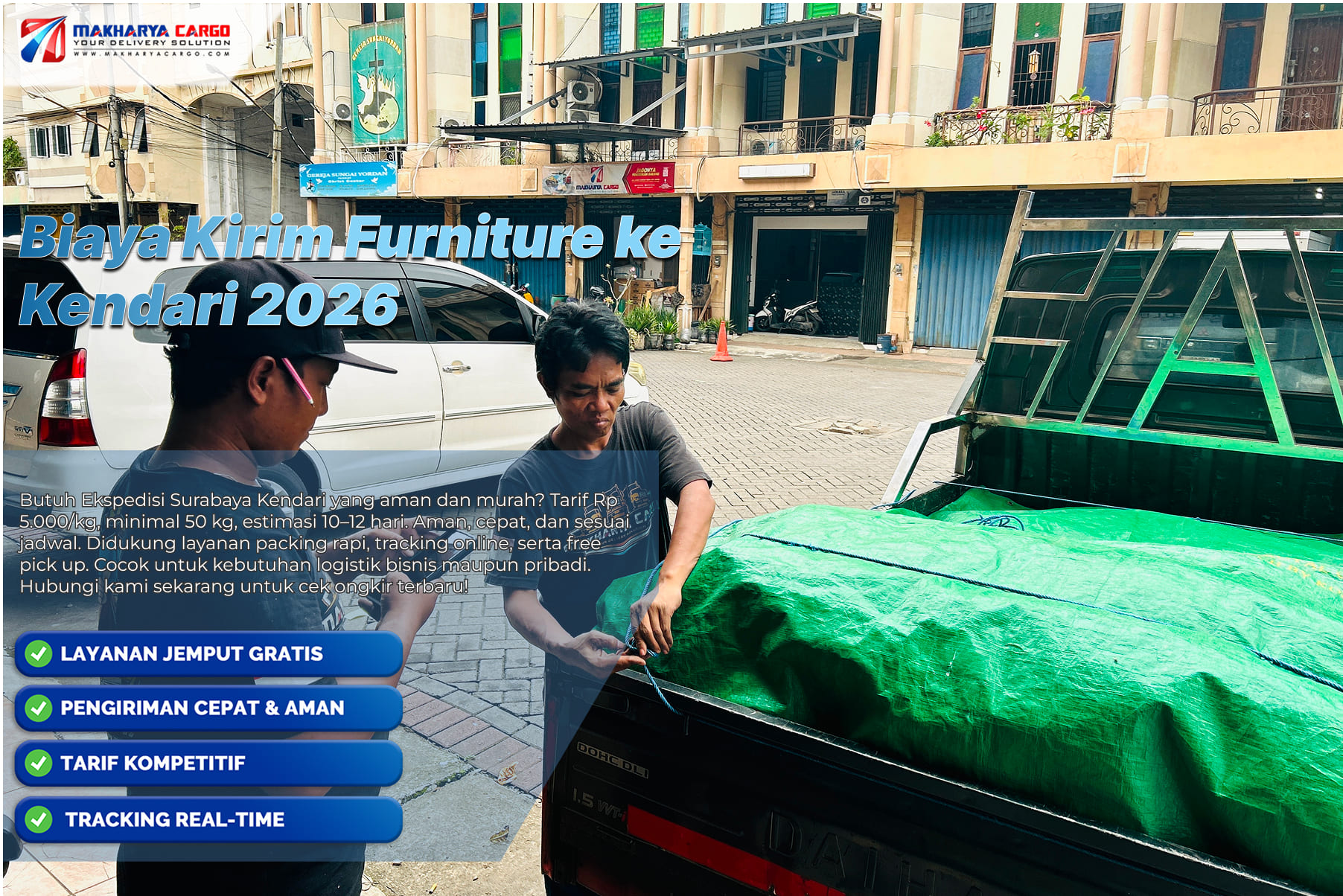 Biaya Kirim Furniture ke Kendari