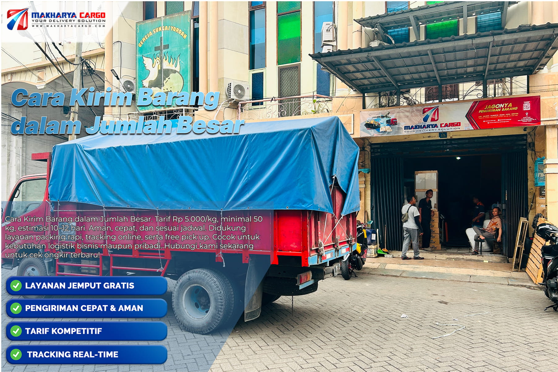 Cara Kirim Barang dalam Jumlah Besar