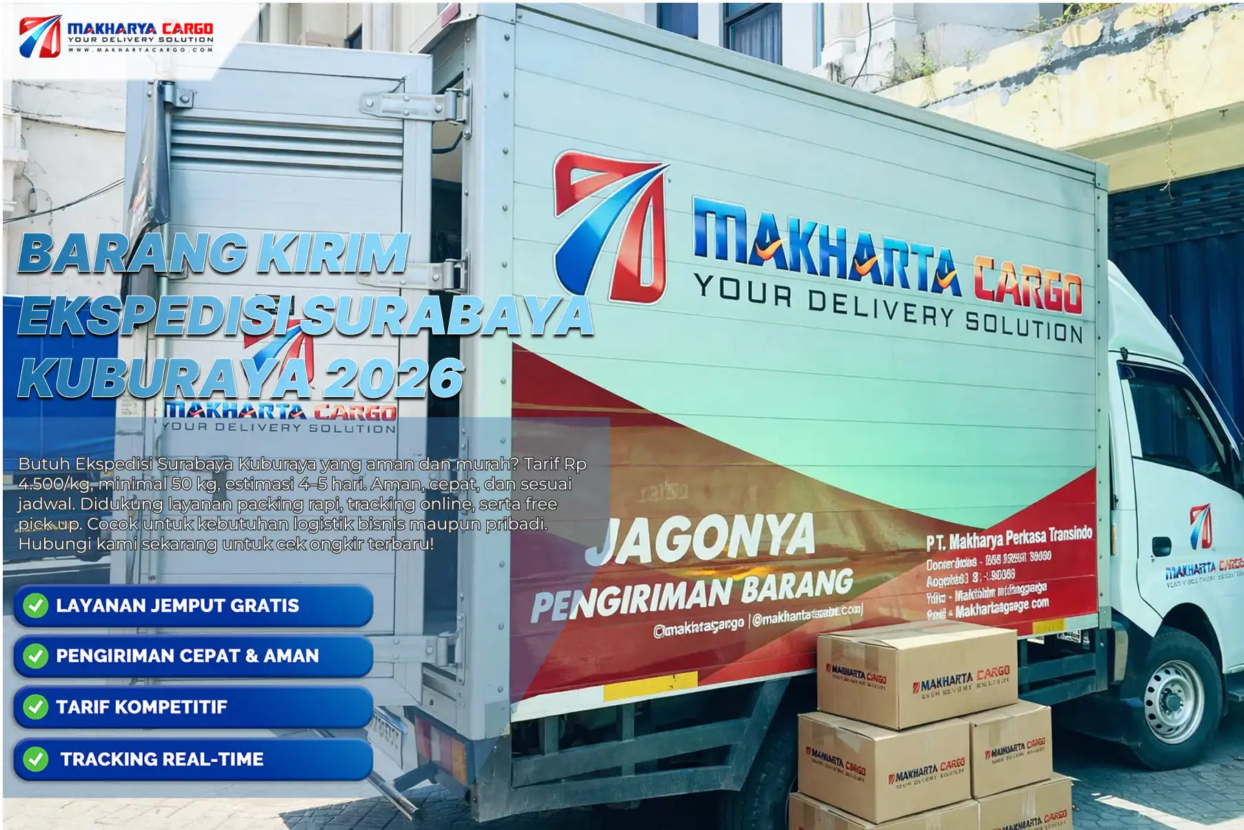 barang kirim ekspedisi surabaya kuburaya untuk berbagai jenis pengiriman 