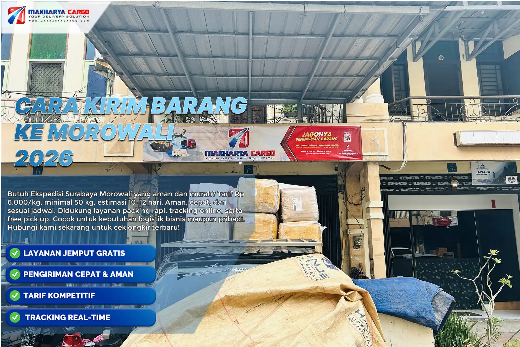 cara kirim barang ke morowali melalui pengiriman cargo laut dari surabaya