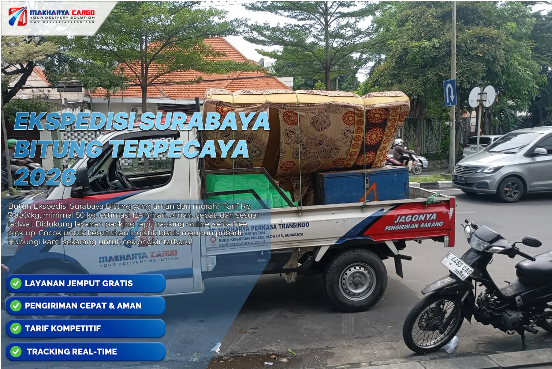 ekspedisi Surabaya Bitung terpercaya dengan sistem pengiriman aman