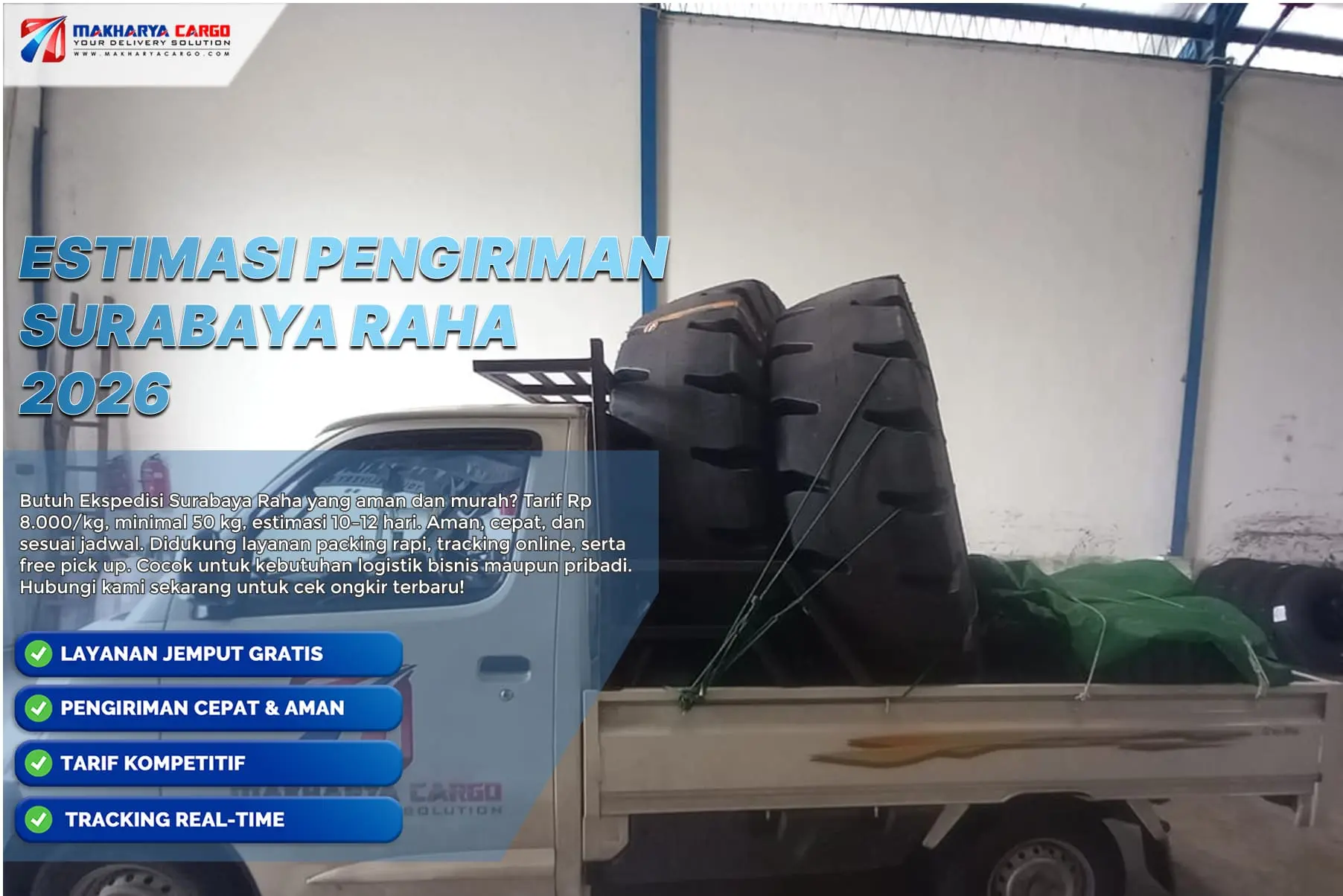 estimasi pengiriman surabaya raha berapa lama barang sampai tujuan 