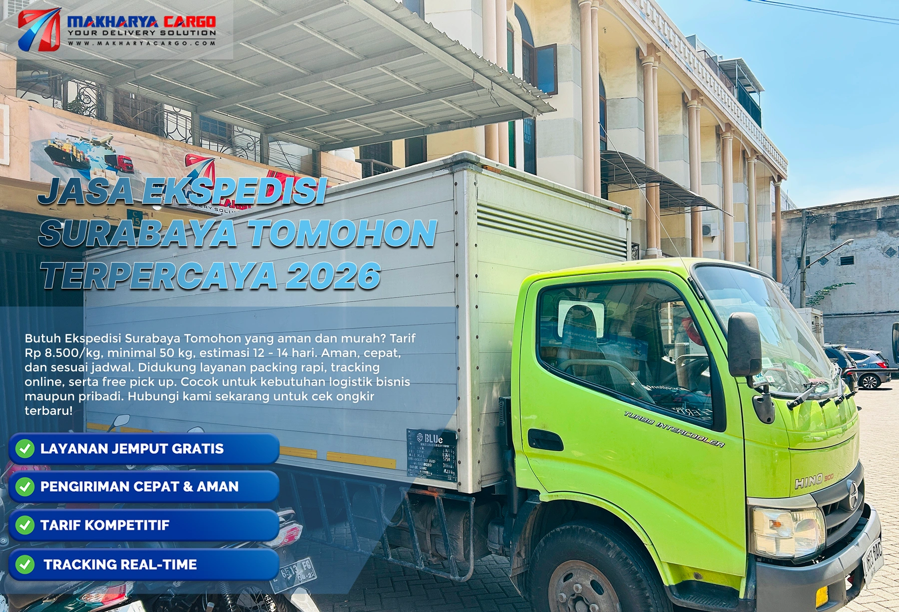 jasa ekspedisi surabaya tomohon untuk pengiriman barang antar pulau