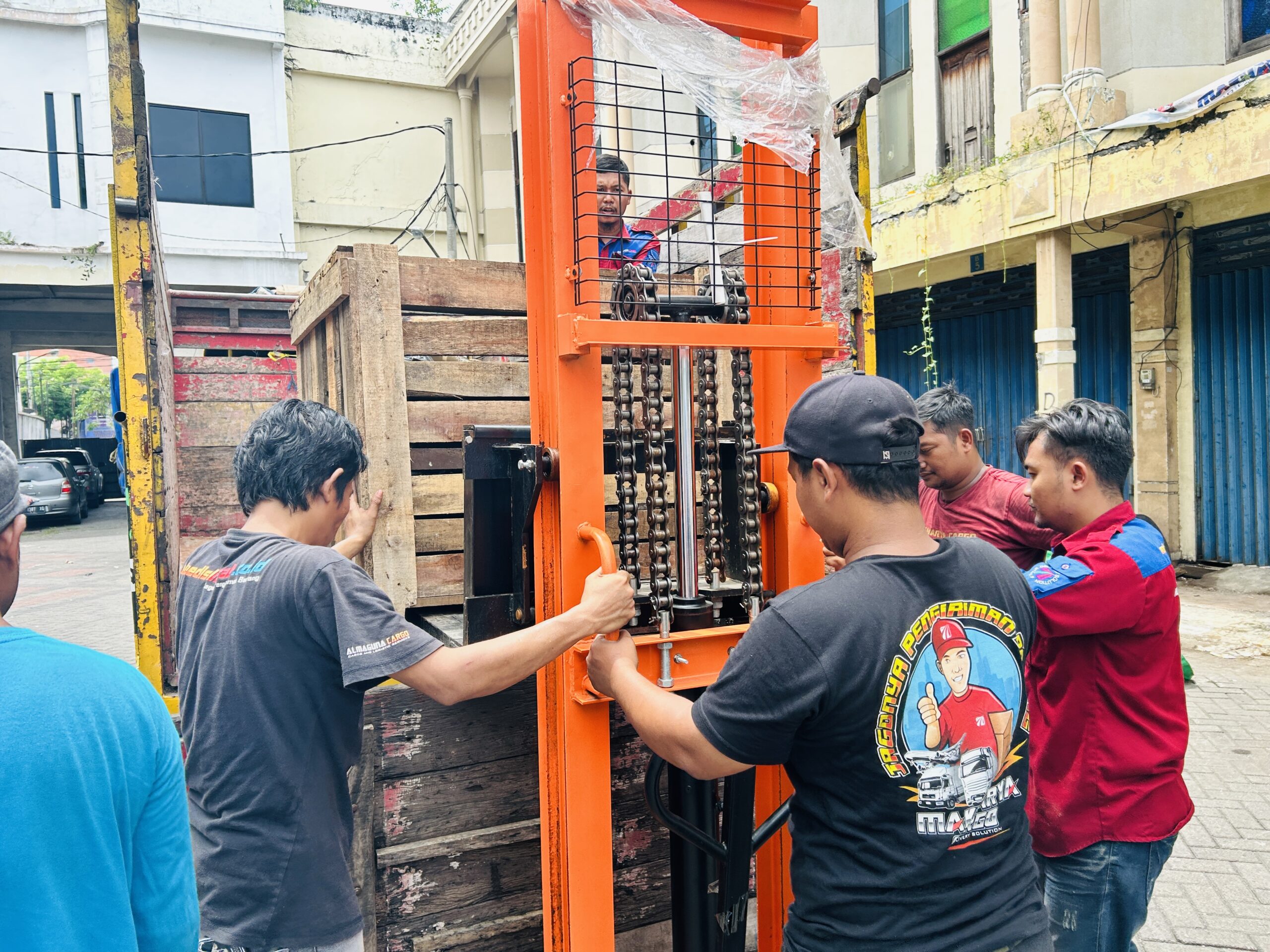 kirim barang proyek ke kendari