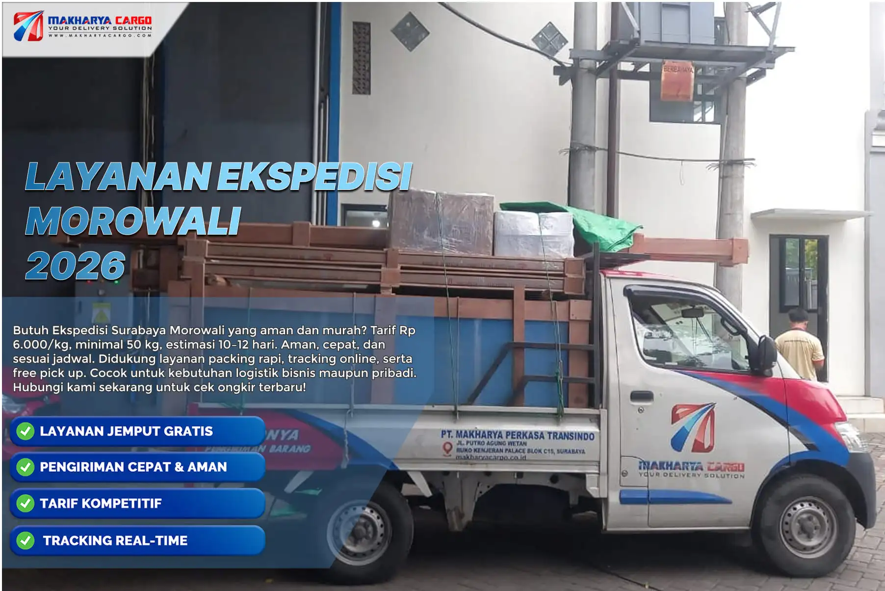 layanan ekspedisi morowali untuk pengiriman barang antar pulau dari surabaya