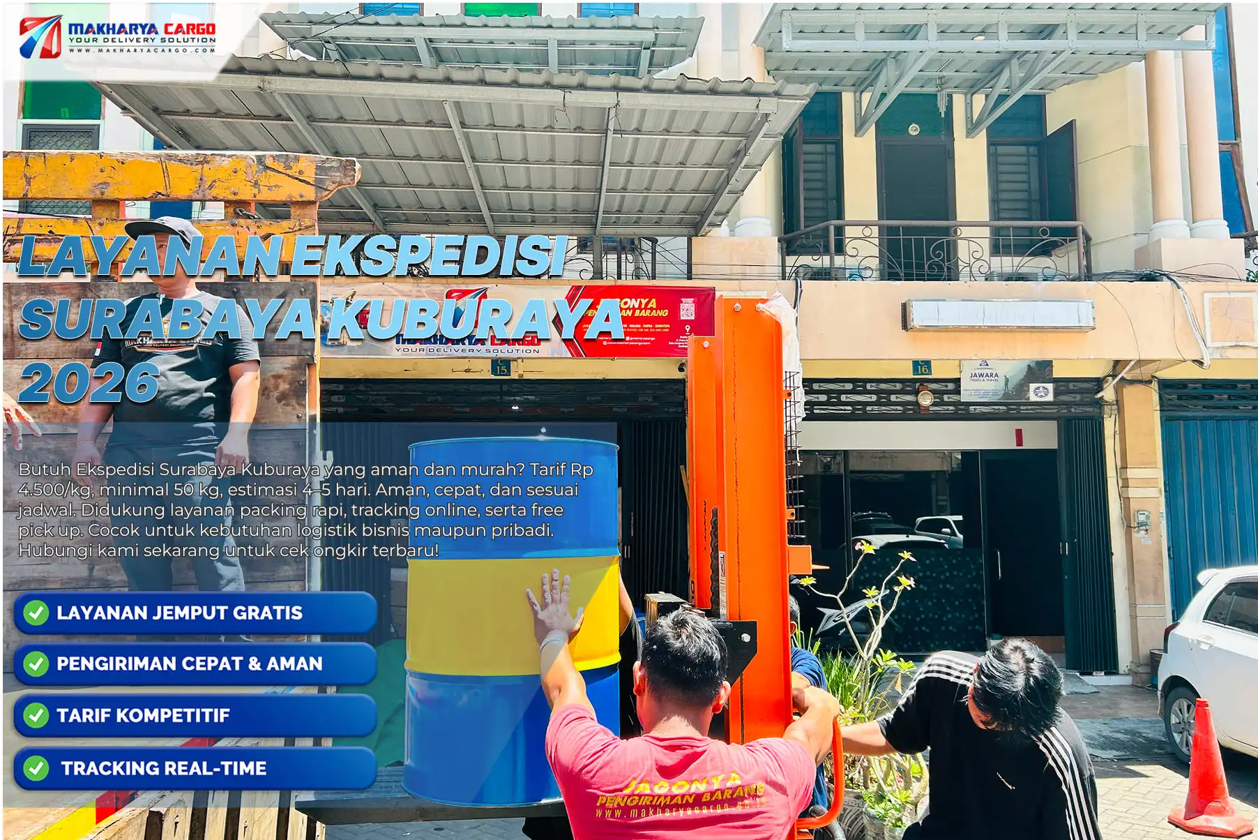  layanan ekspedisi surabaya kuburaya untuk pengiriman barang antar pulau 