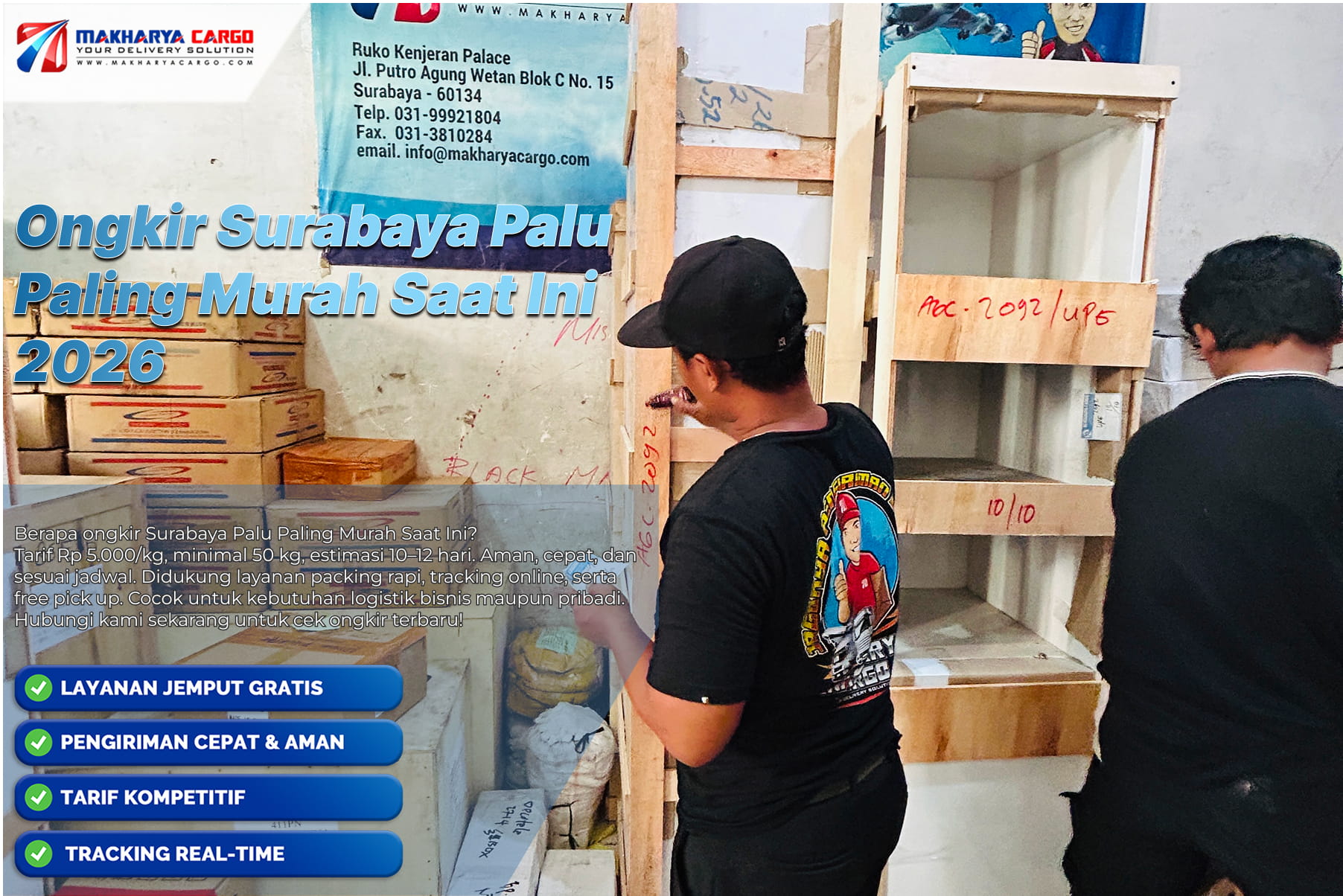 Ongkir Surabaya Palu Paling Murah Saat Ini 