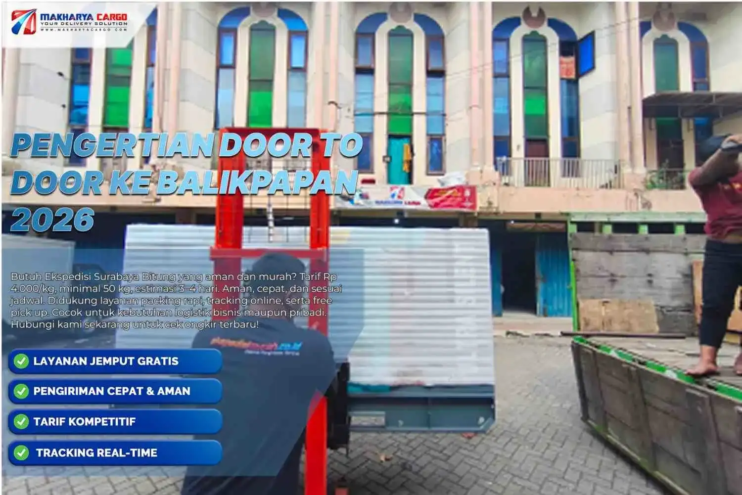 pengertian door to door ke balikpapan 