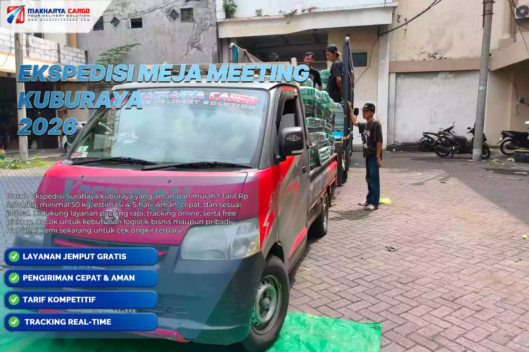 Ekspedisi Meja Meeting Kuburaya