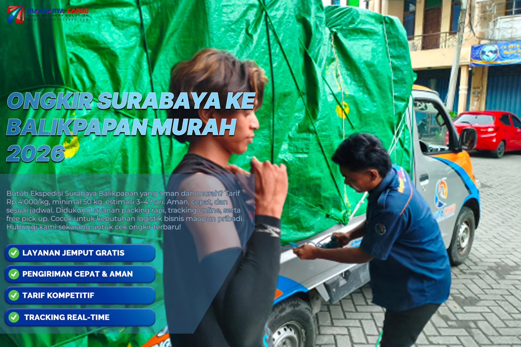 Ongkir Surabaya ke Balikpapan Murah