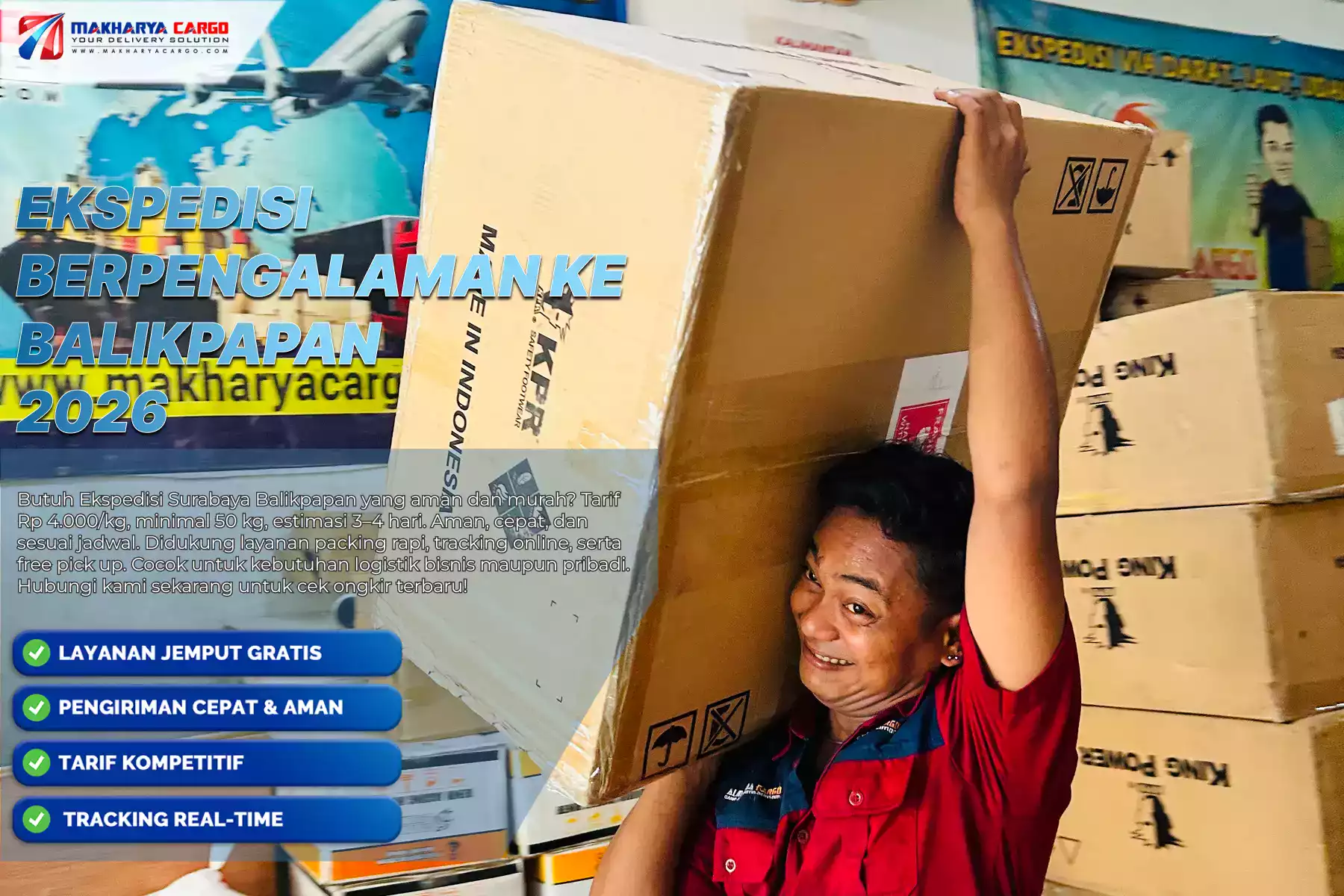 Ekspedisi Berpengalaman ke Balikpapan