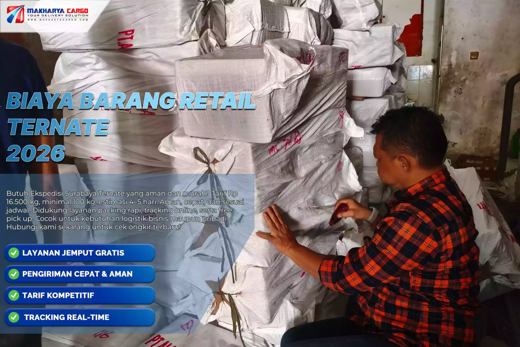 Biaya Barang Retail Ternate